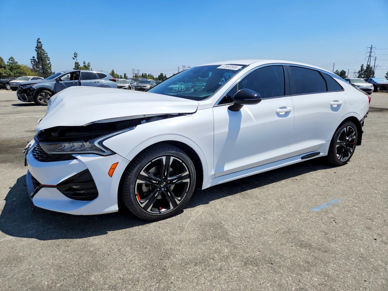 2021 Kia K5 GT-Line, VIN 5XXG64J26MG040480 — Front end