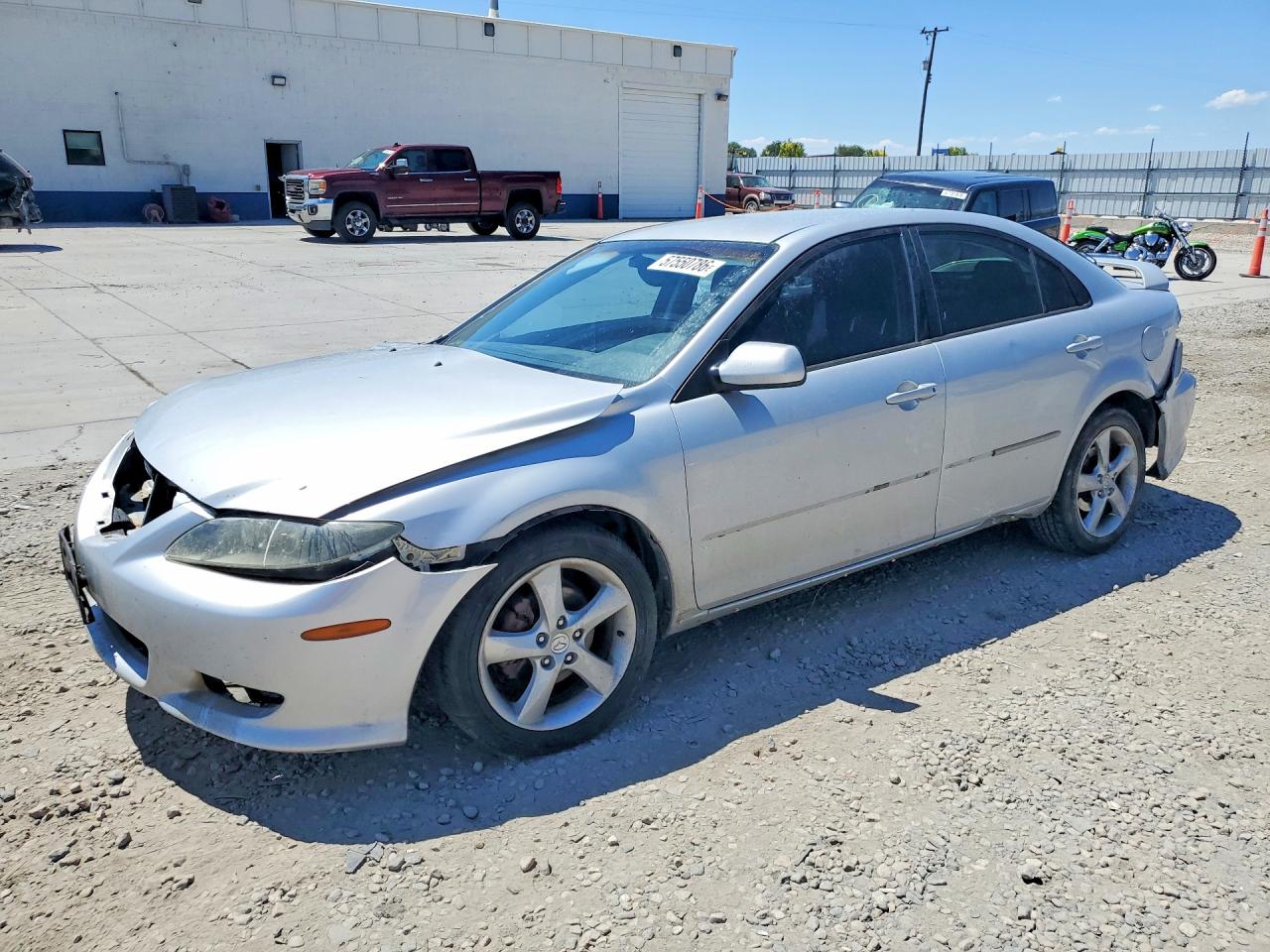2005 Mazda 6 Sport, VIN 1YVHP84C055M27359 — Перед