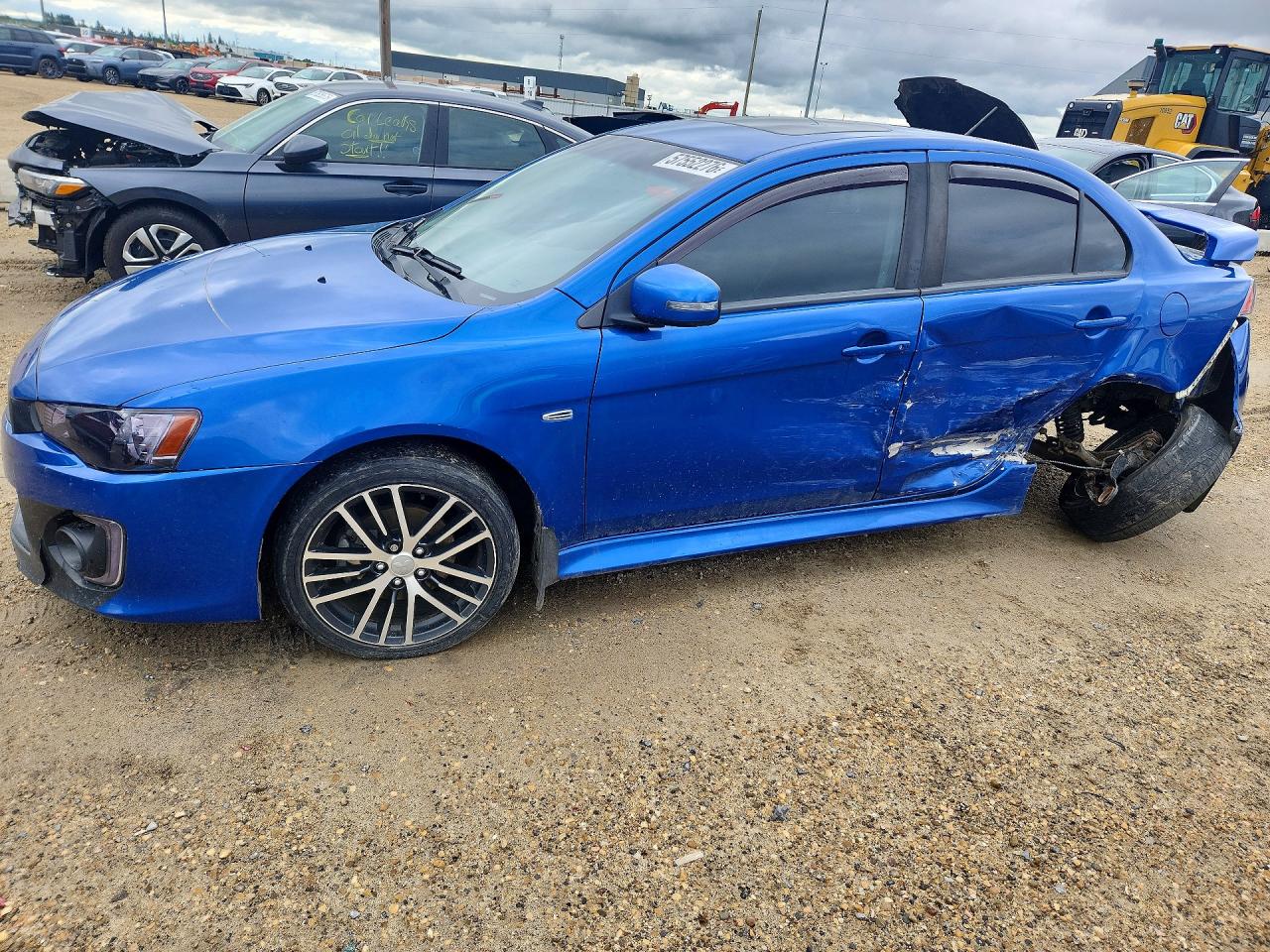 2017 Mitsubishi Lancer GT, VIN JA32U8FW6HU606350 — Rear end