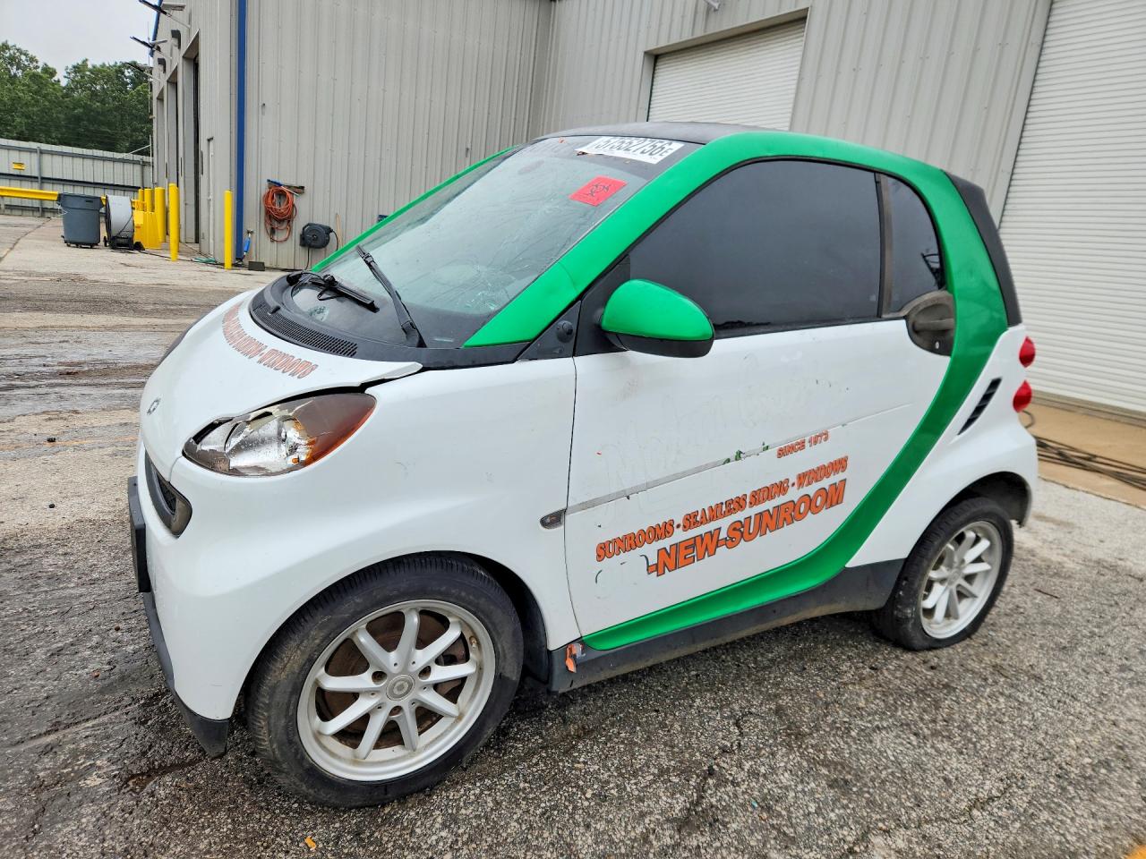 2008 Smart fortwo Pure, VIN WMEEJ31X98K100194 — Град