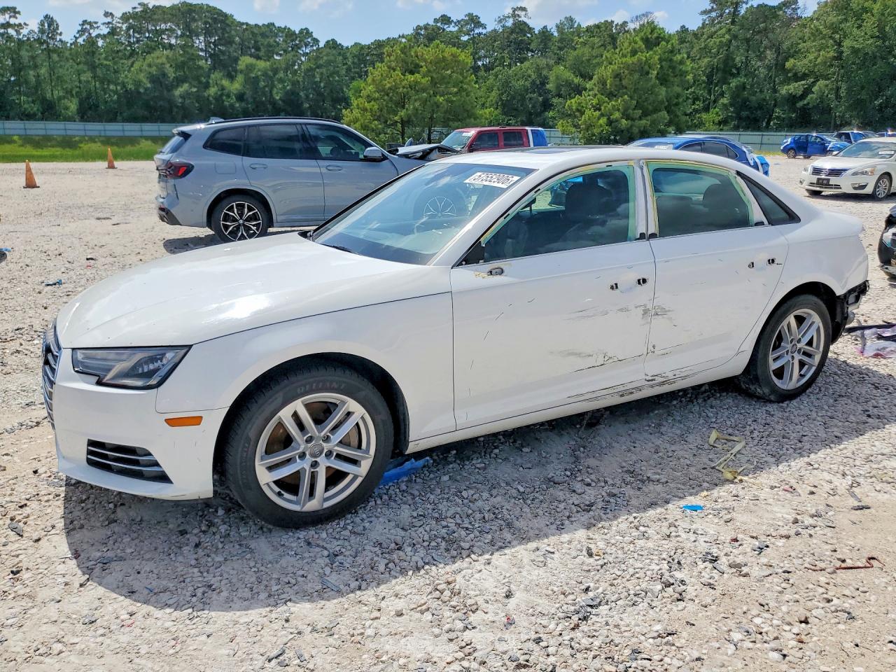 2017 Audi A4 Premium, VIN WAUGNAF4XHN037908 — Rear end