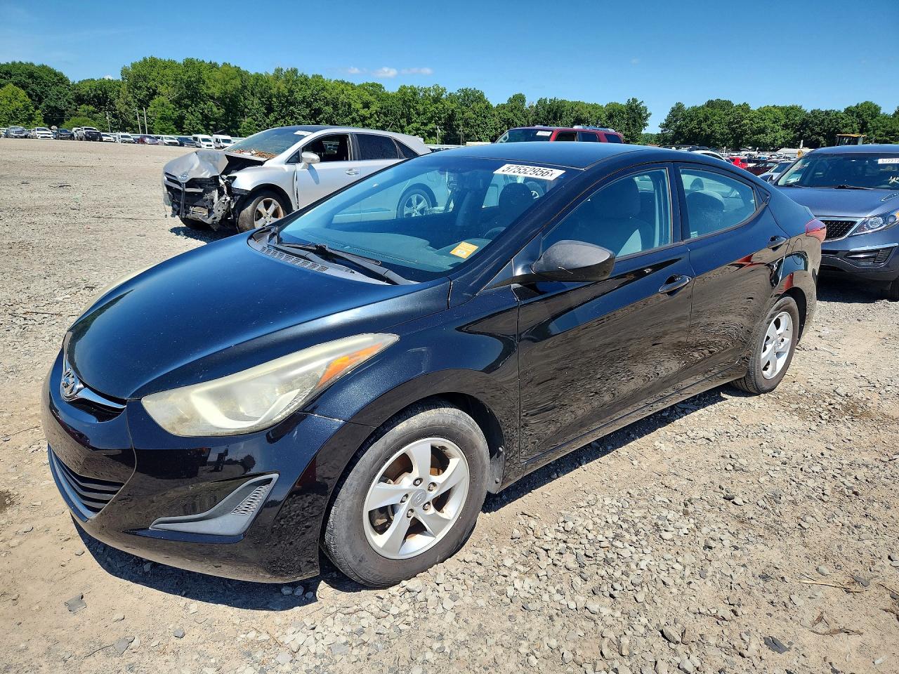 2015 Hyundai Elantra SE, VIN 5NPDH4AE5FH647033 — Auction photo
