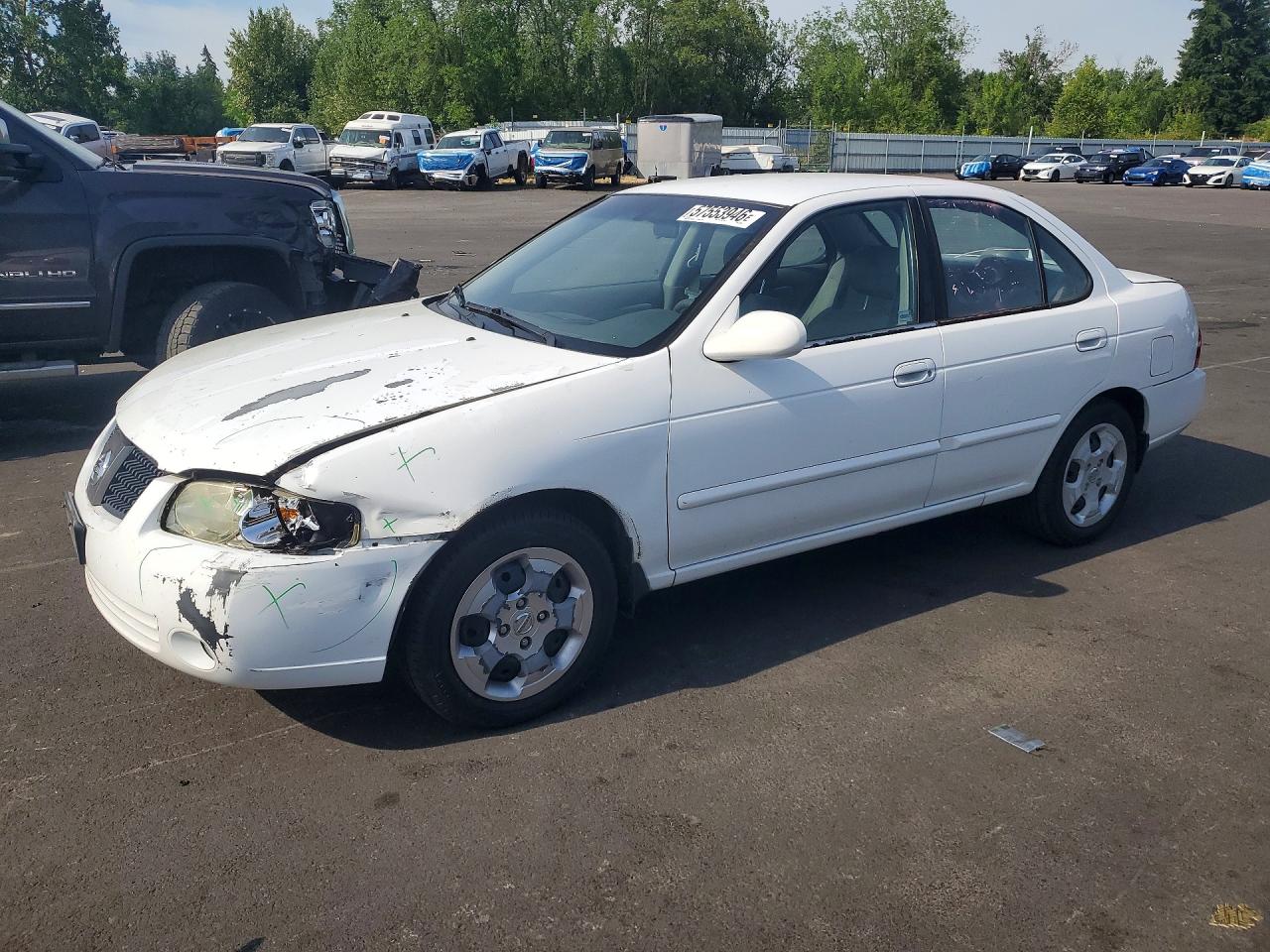 2004 Nissan Sentra, VIN 3N1CB51D24L908886 — Front end