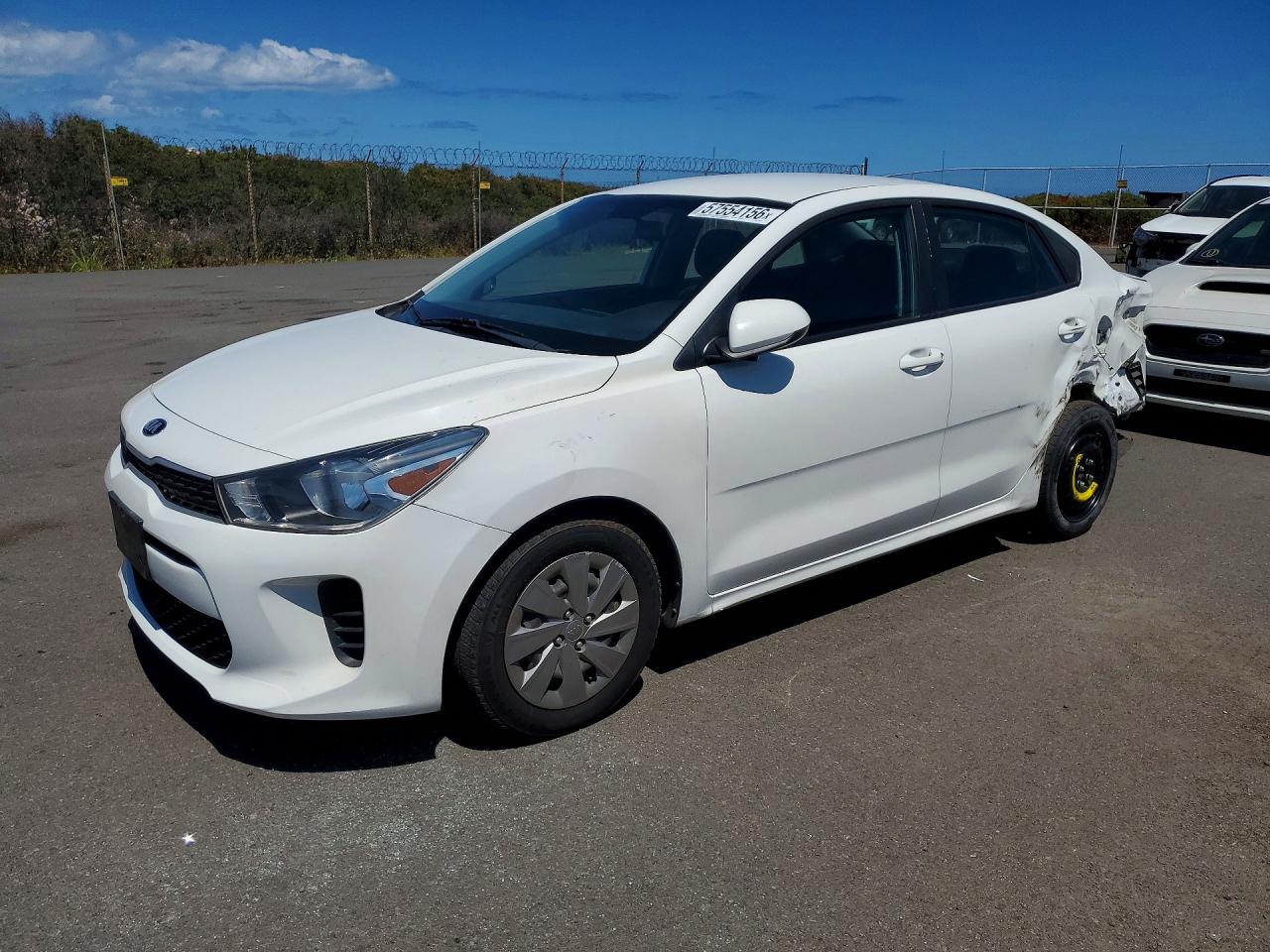 2020 Kia Rio LX, VIN 3KPA24AD5LE273762 — Rear end
