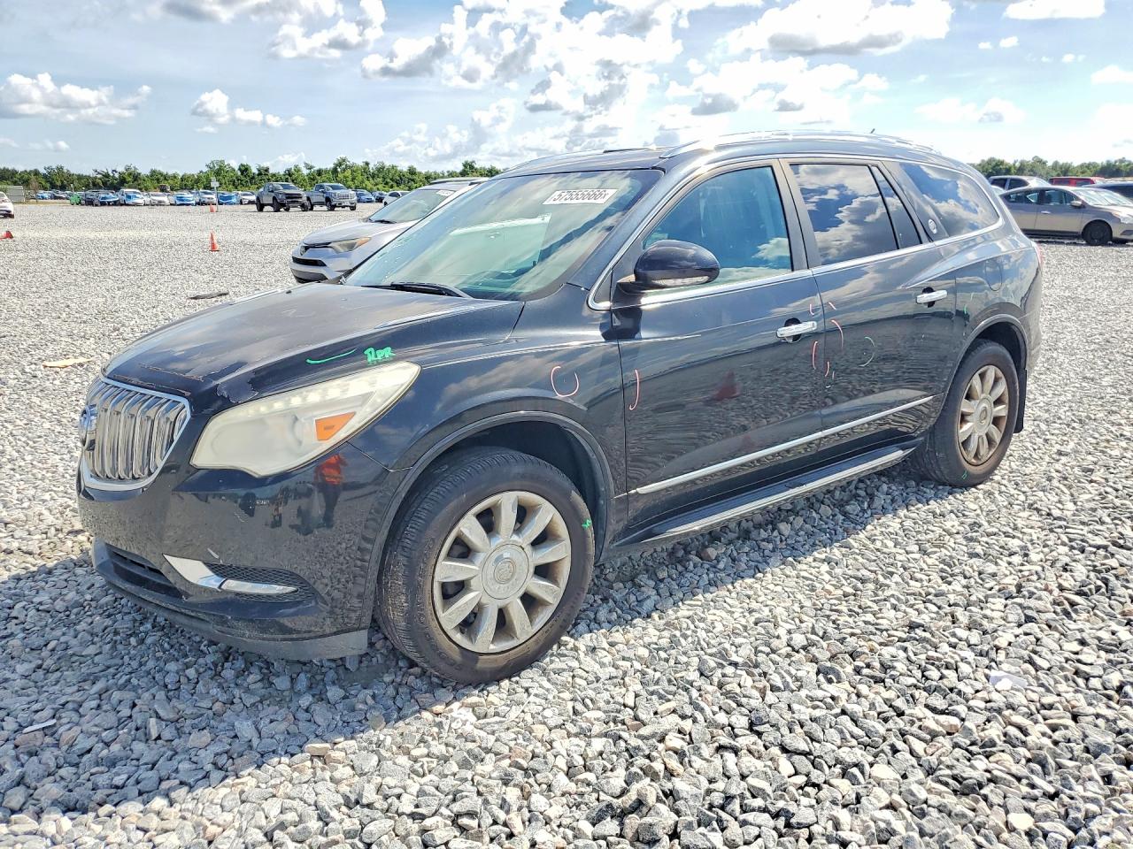 2015 Buick Enclave Leather, VIN 5GAKRBKD2FJ264450 — Vandalism