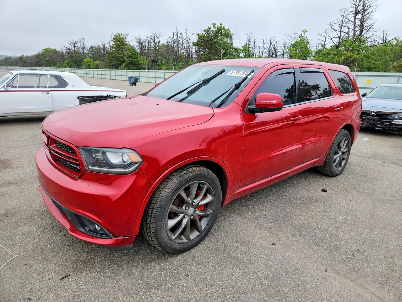 2014 Dodge Durango SXT, VIN 1C4RDJAG1EC394465 — Мелкие вмятины и царапины