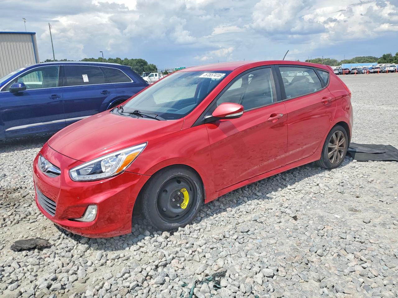 2014 Hyundai Accent SE, VIN KMHCU5AE1EU178696 — Minor dents and scratches