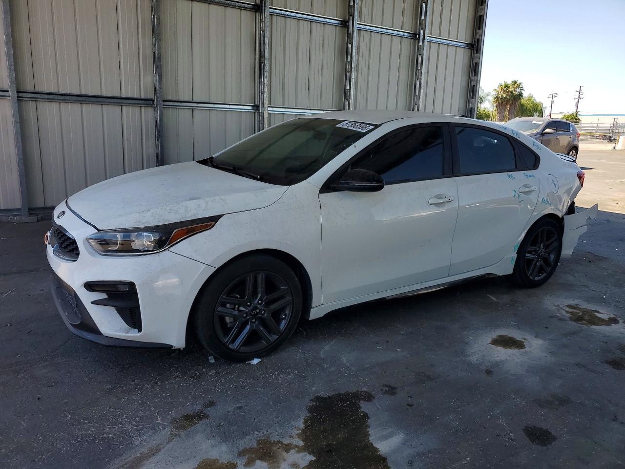 2021 Kia Forte GT-Line, VIN 3KPF34ADXME406648 — Rear end