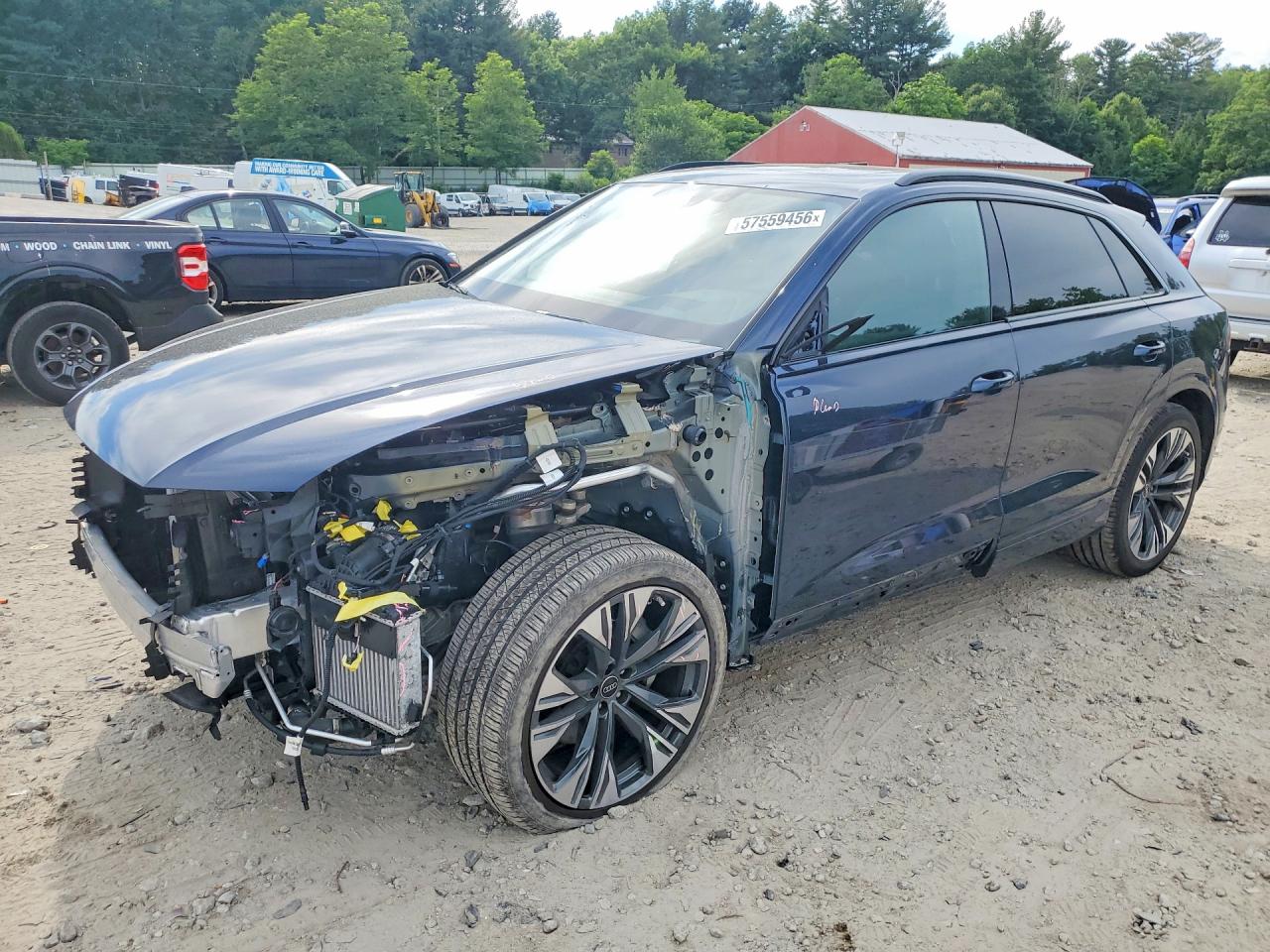 2025 Audi Q8 Prestige, VIN WA1FVBF16SD026020 — Front end