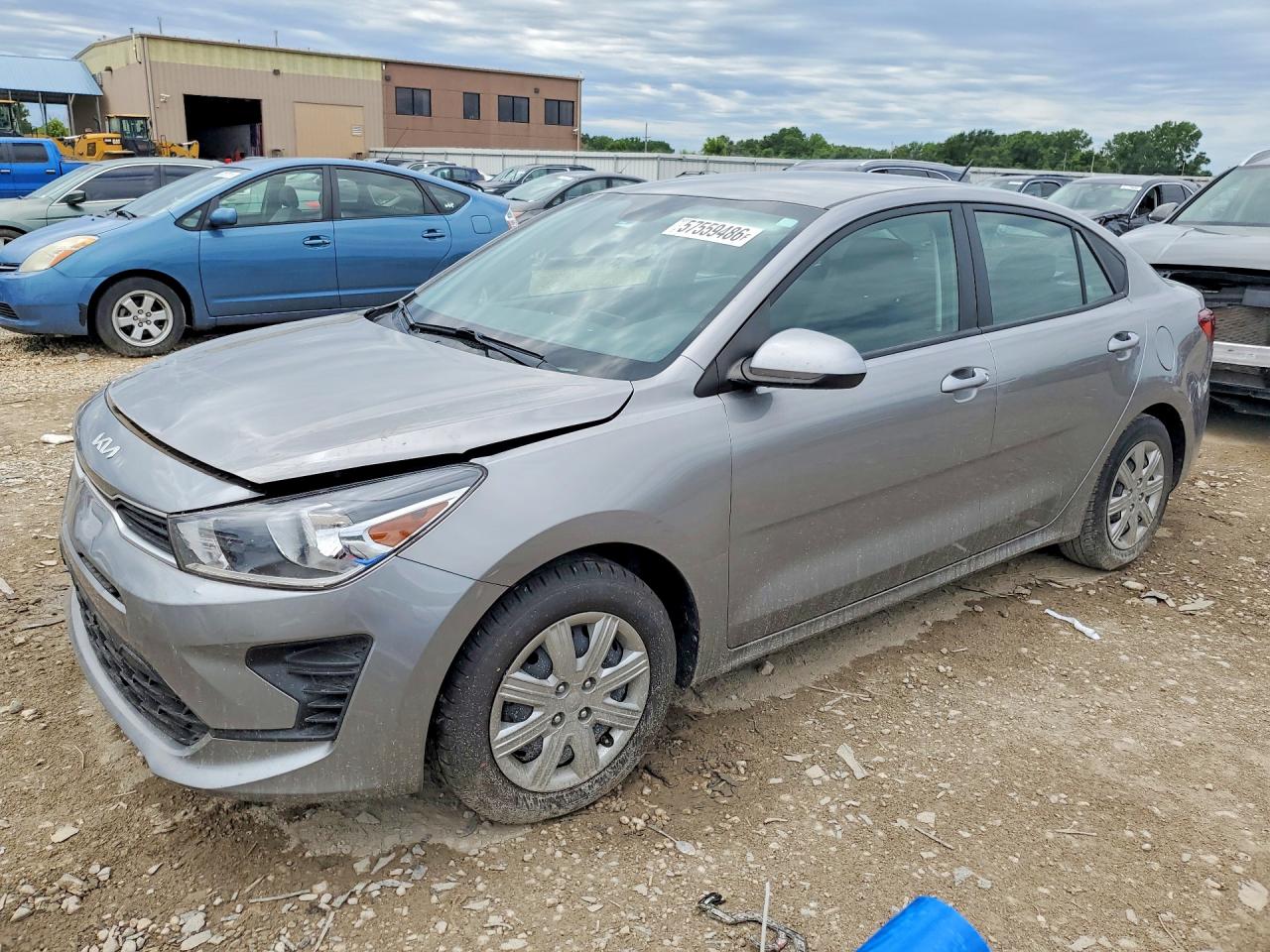 2023 Kia Rio S, VIN 3KPA24AD4PE561617 — Front end