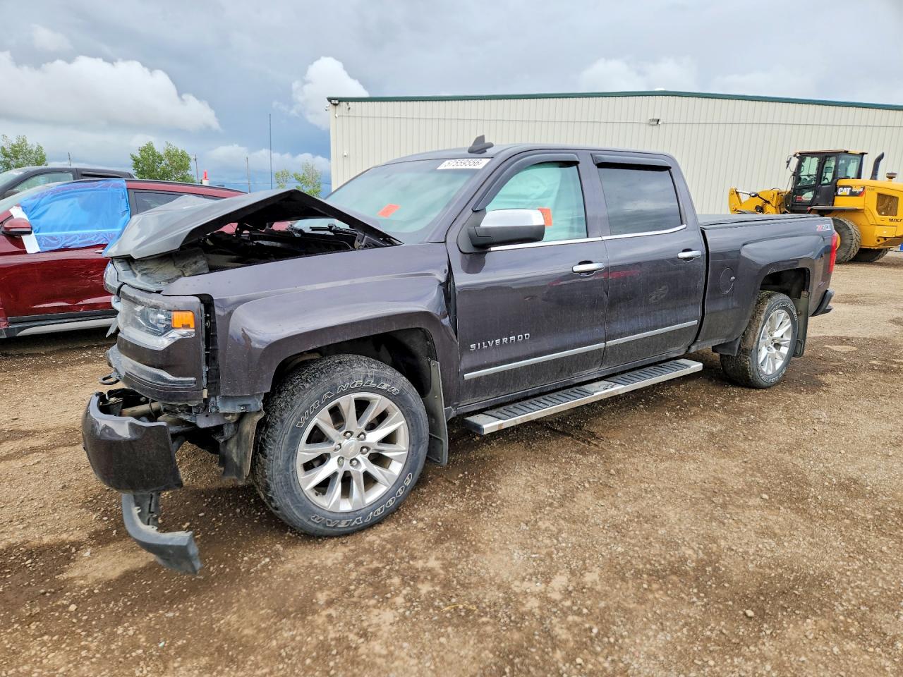 2016 Chevrolet Silverado 1500 LTZ, VIN 3GCUKSEC9GG119990 — Front end
