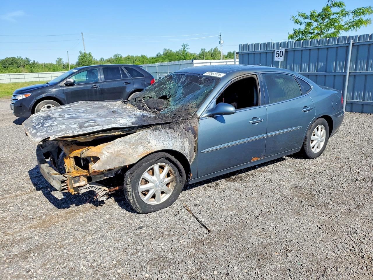 2006 Buick Allure CXL, VIN 2G4WJ582X61292744 — Engine fire