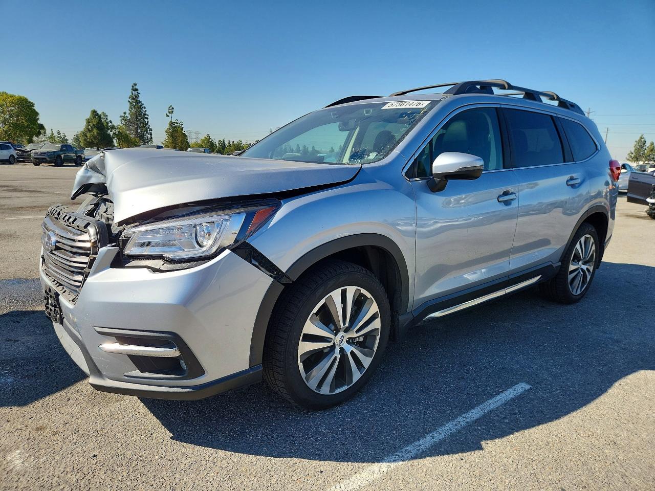 2020 Subaru Ascent Limited, VIN 4S4WMAPD6L3442826 — Front end