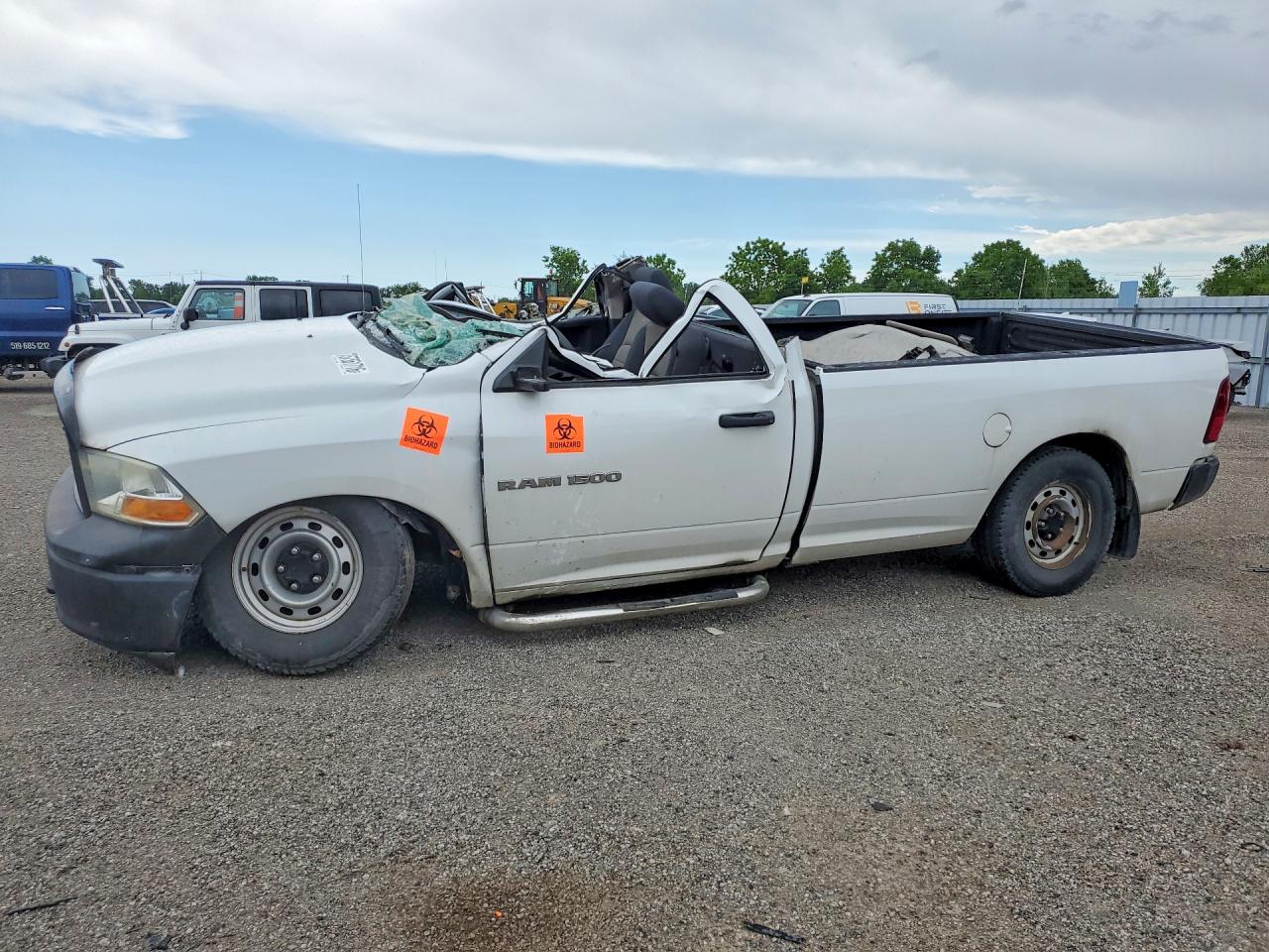 2012 Dodge RAM, VIN 3C6JD7DP0CG229360 — Rollover