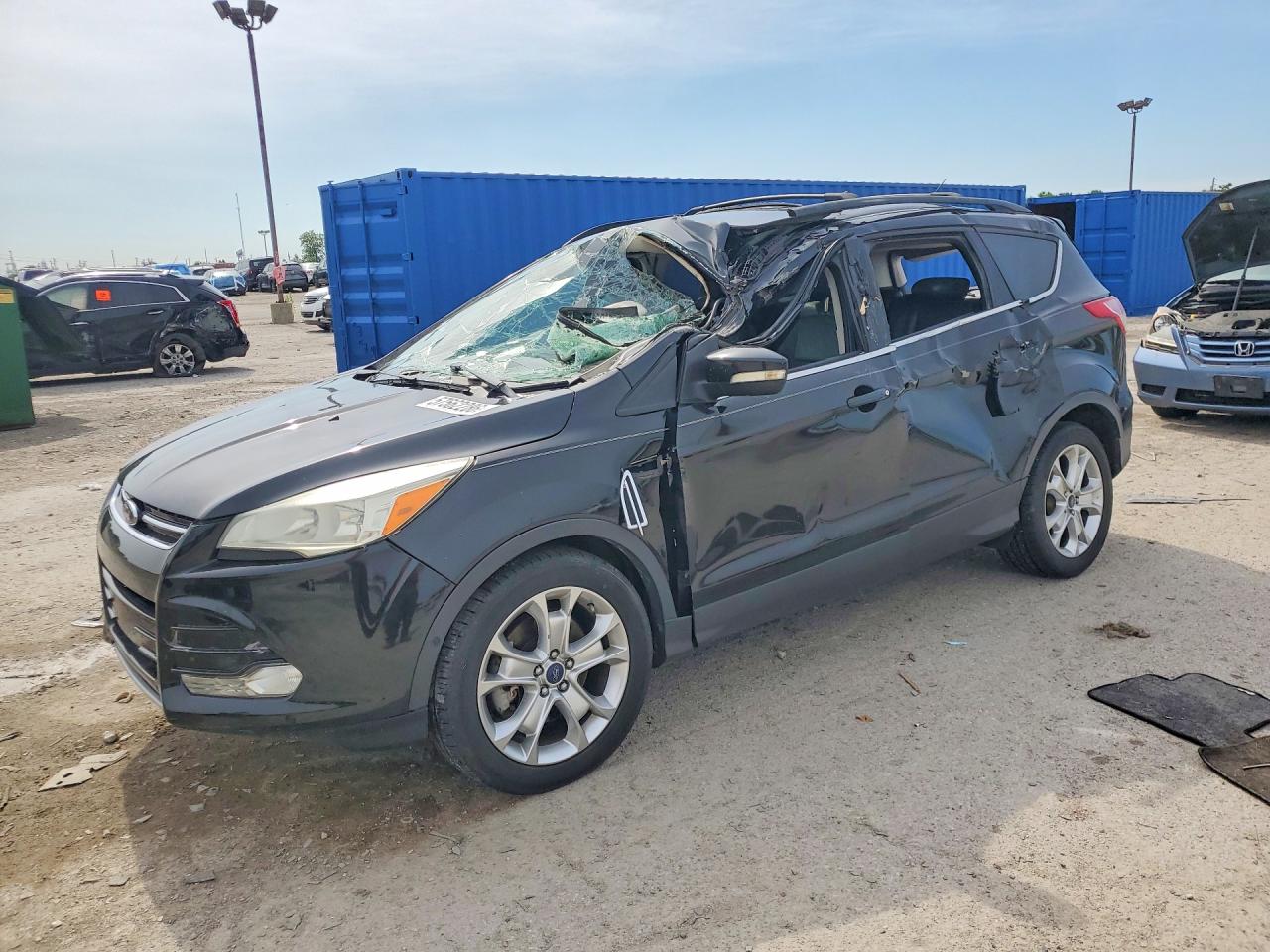 2013 Ford Escape SEL, VIN 1FMCU0H92DUD36070 — Roof