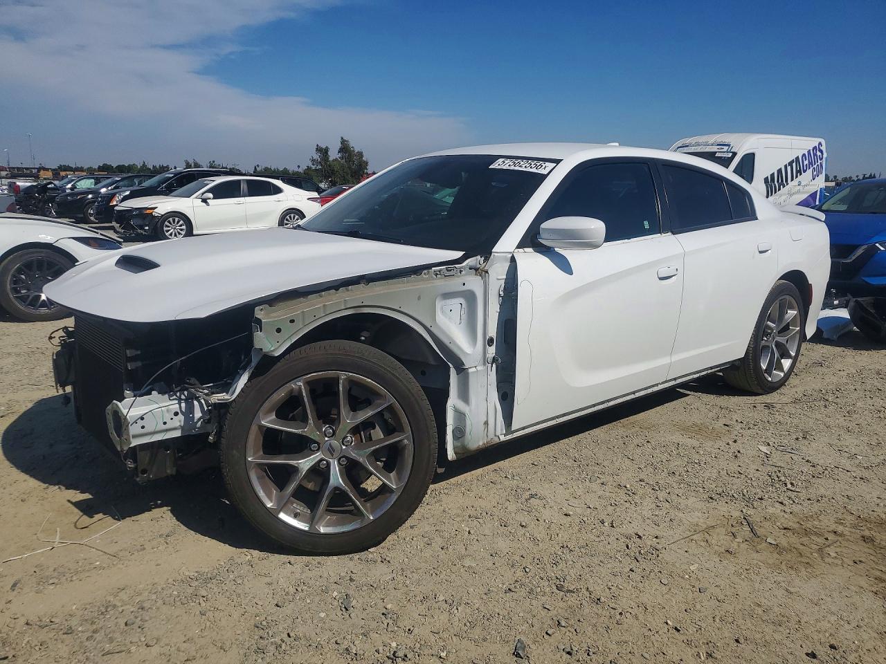 2021 Dodge Charger GT, VIN 2C3CDXHG1MH605694 — Front end