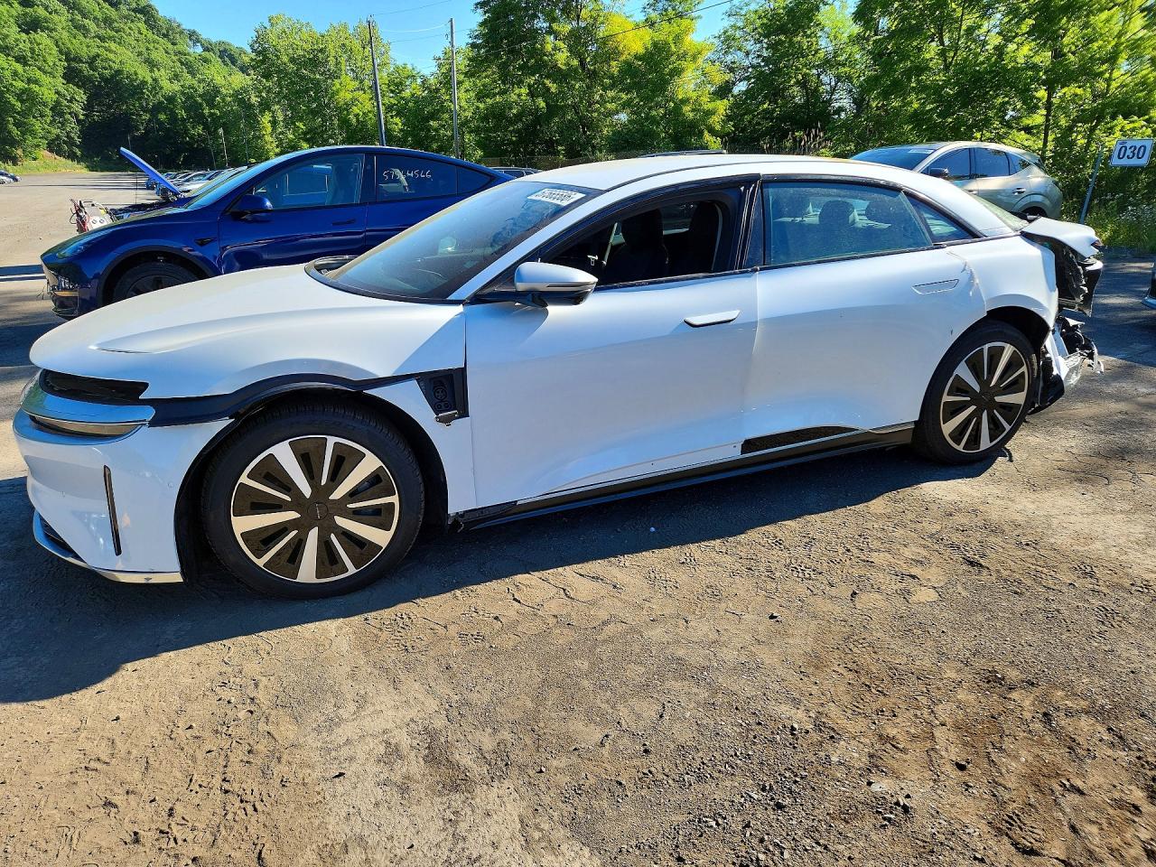 2025 Lucid Air Grand Touring, VIN 50EA1GBA4SA002892 — Rear end