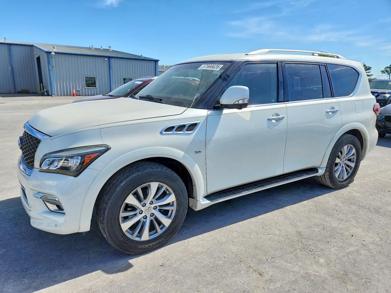 2015 Infiniti QX80, VIN JN8AZ2NF8F9570260 — Hail