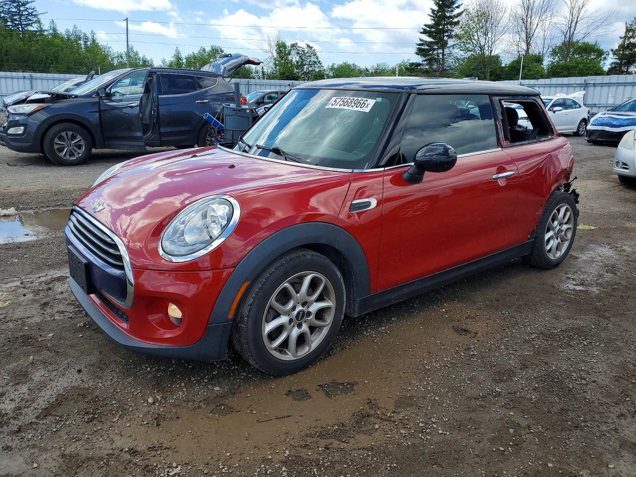 2016 MINI Hardtop, VIN WMWXP5C57G2D13883 — Rear end