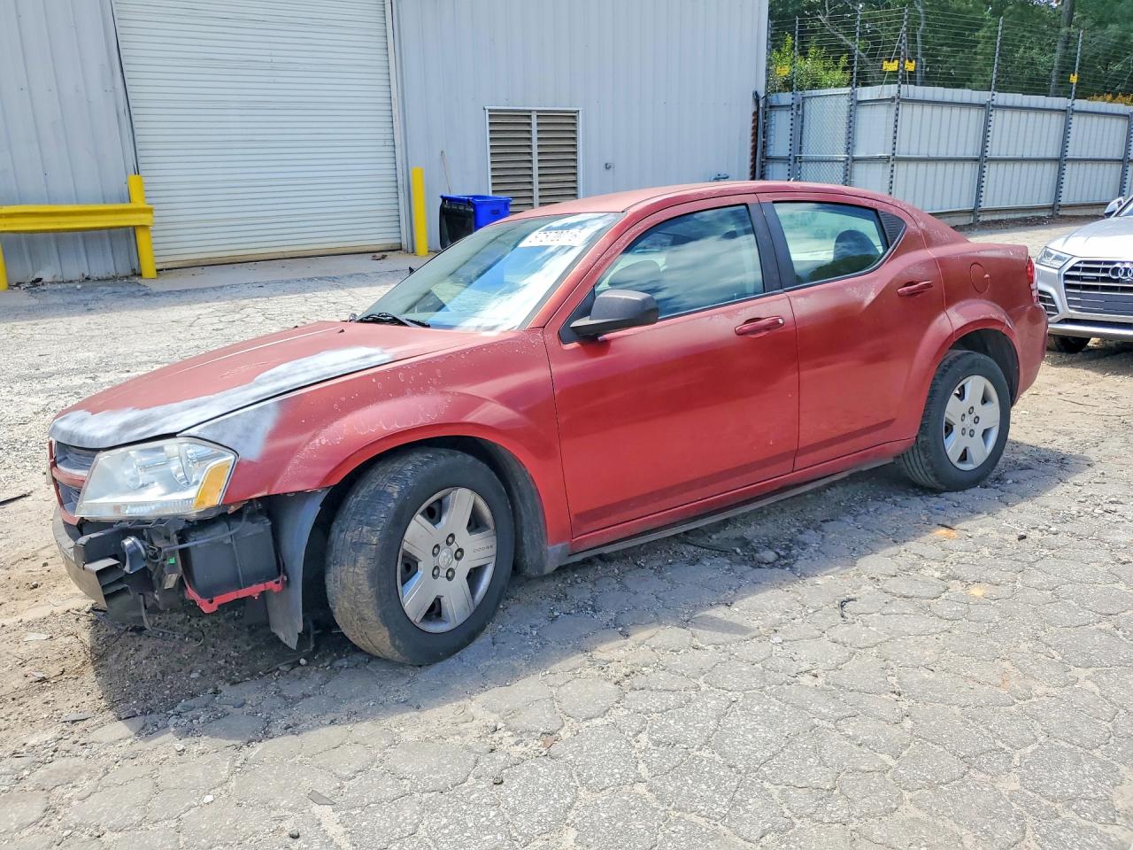 2008 Dodge Avenger SE, VIN 1B3LC46K88N587181 — Front end