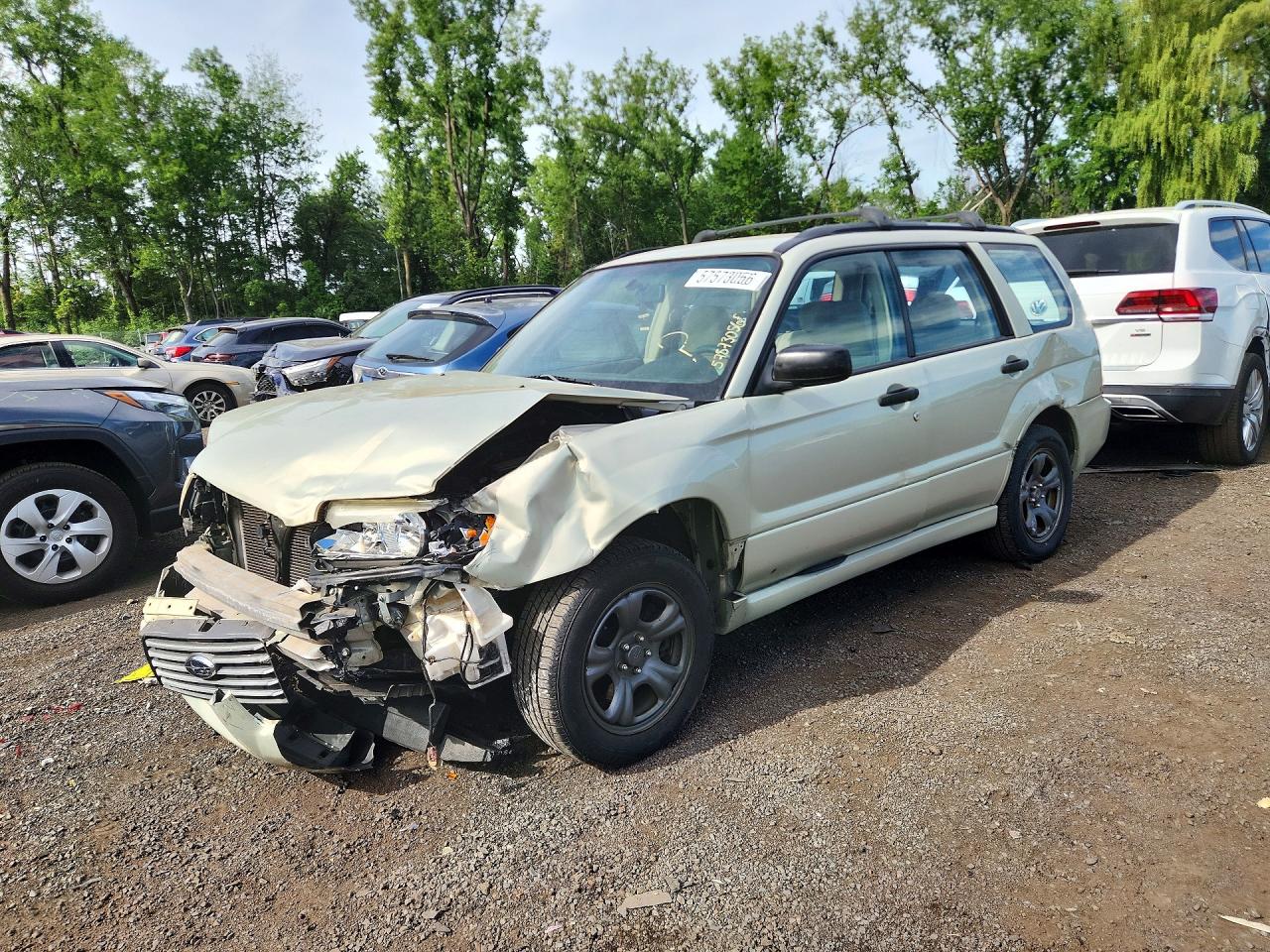 2007 Subaru Forester X, VIN JF1SG636X7H722729 — Front end