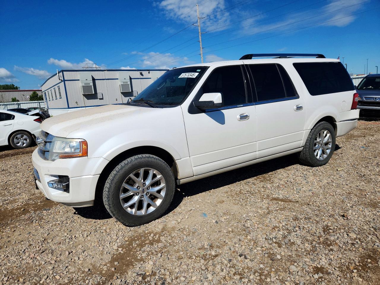 2016 Ford Expedition Max Limited, VIN 1FMJK2AT2GEF18848 — Rear end