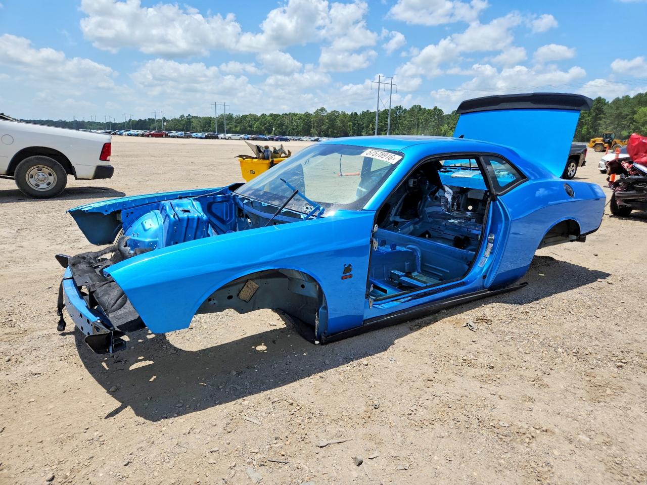 2016 Dodge Challenger 392 Hemi Scat Pack Shaker, VIN 2C3CDZFJ5GH177210 — Stripped