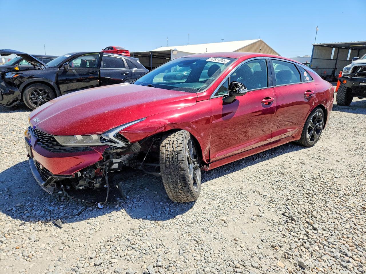 2023 Kia K5 GT-Line, VIN 5XXG64J28PG218801 — Front end