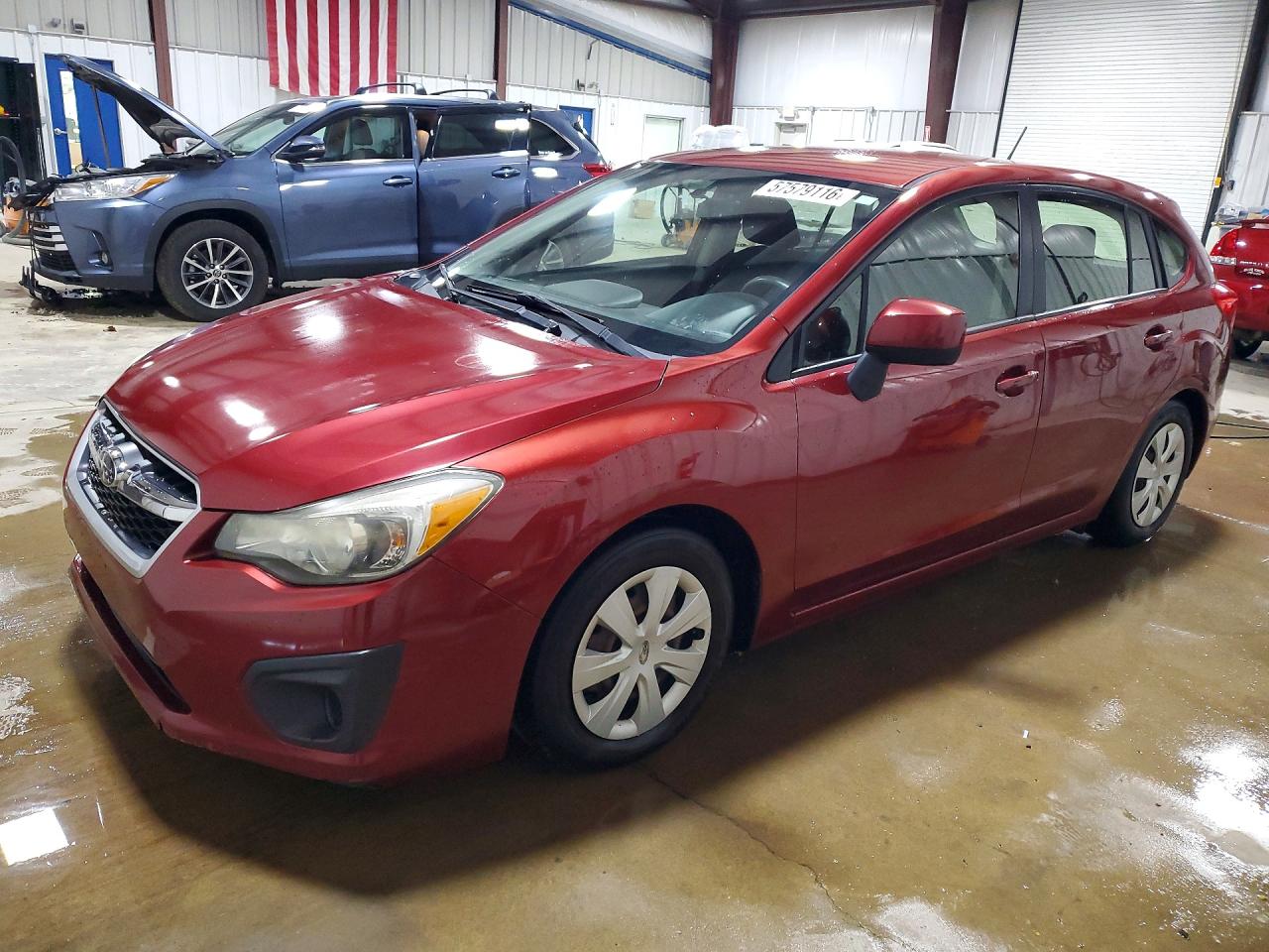 2014 Subaru Impreza 2.0i, VIN JF1GPAA61EH308053 — Side
