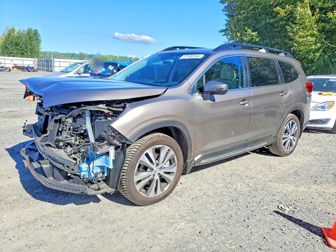 2021 Subaru Ascent Limited, VIN 4S4WMAPD6M3465170 — Front end