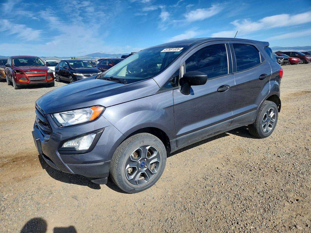 2021 Ford EcoSport S, VIN MAJ6S3FL8MC398544 — Rear end