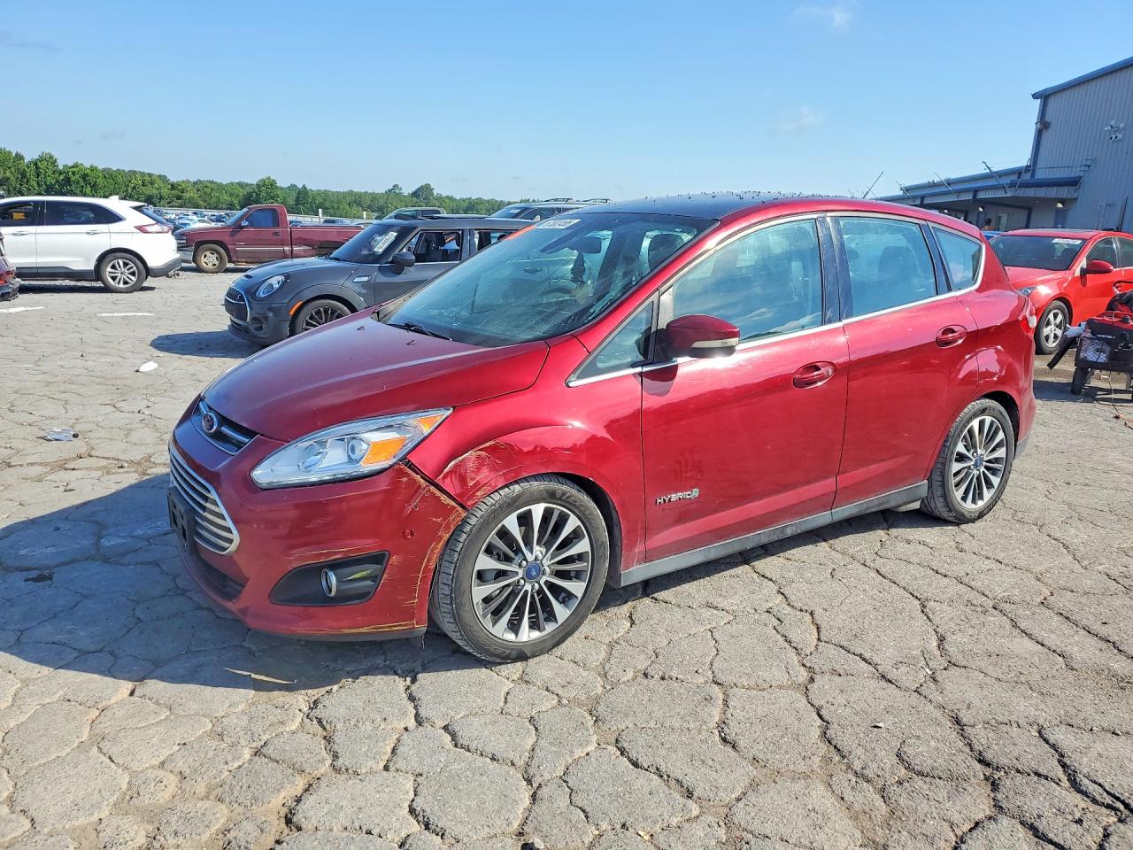 2017 Ford C-Max Titanium, VIN 1FADP5DU9HL116790 — Вода / потоп
