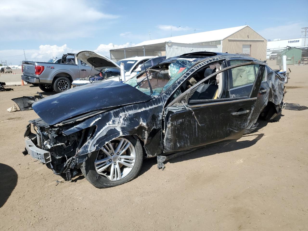 2012 Infiniti G37 x, VIN JN1CV6AR8CM972671 — Rollover