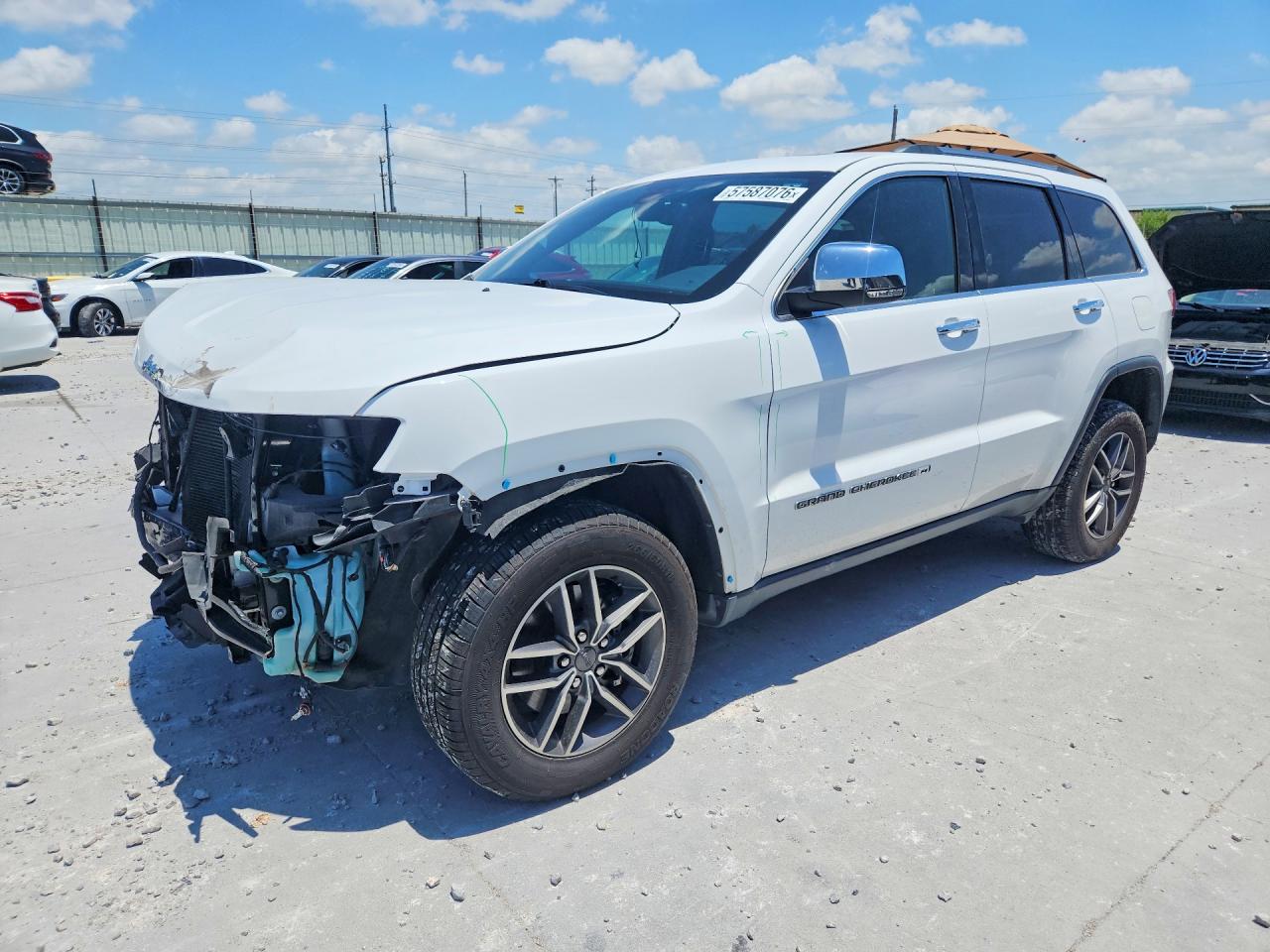 2022 Jeep Grand Cherokee Limited, VIN 1C4RJFBG5NC140665 — Front end