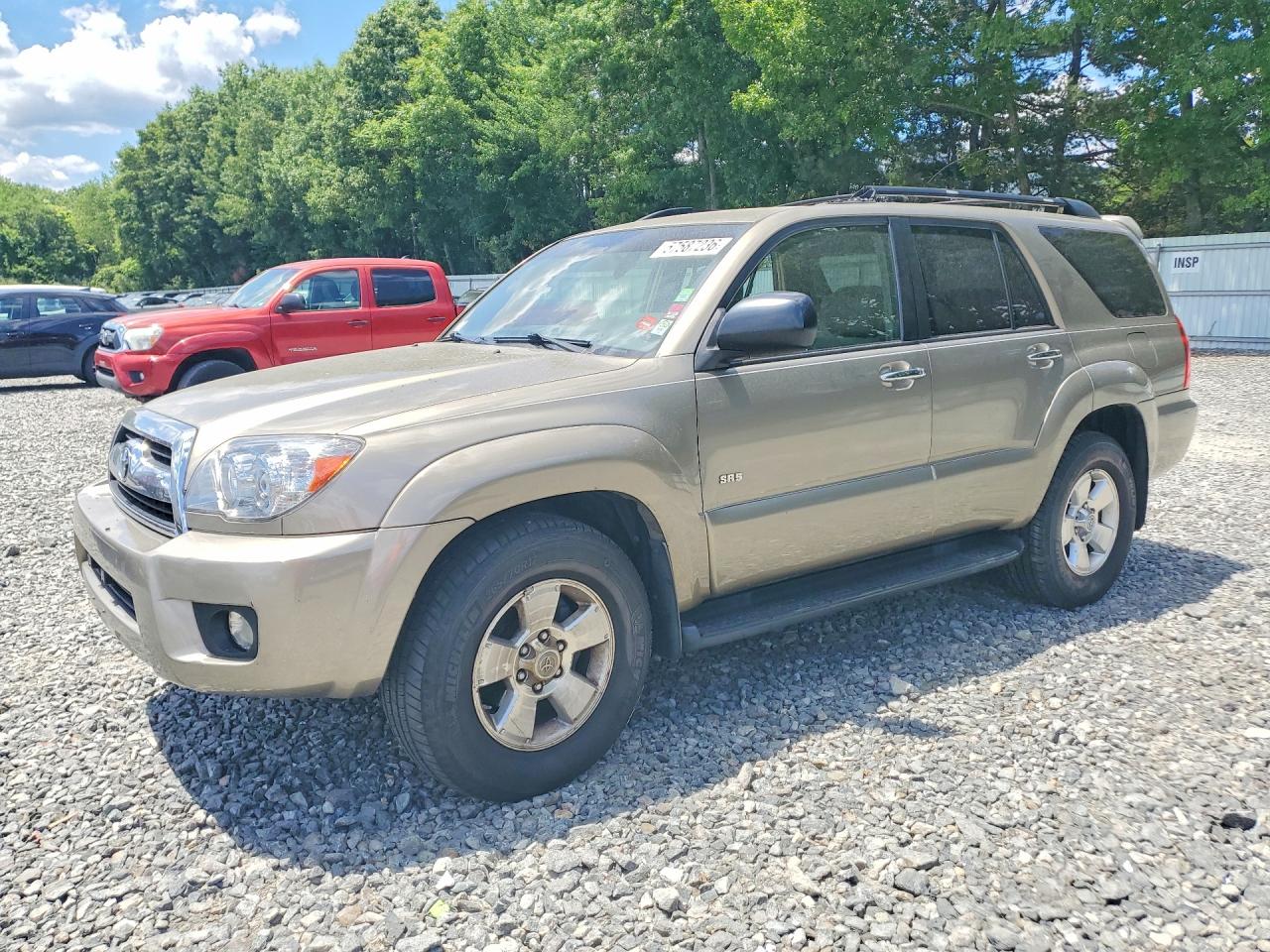 2007 Toyota 4Runner SR5, VIN JTEZU14R278074960 — Burn