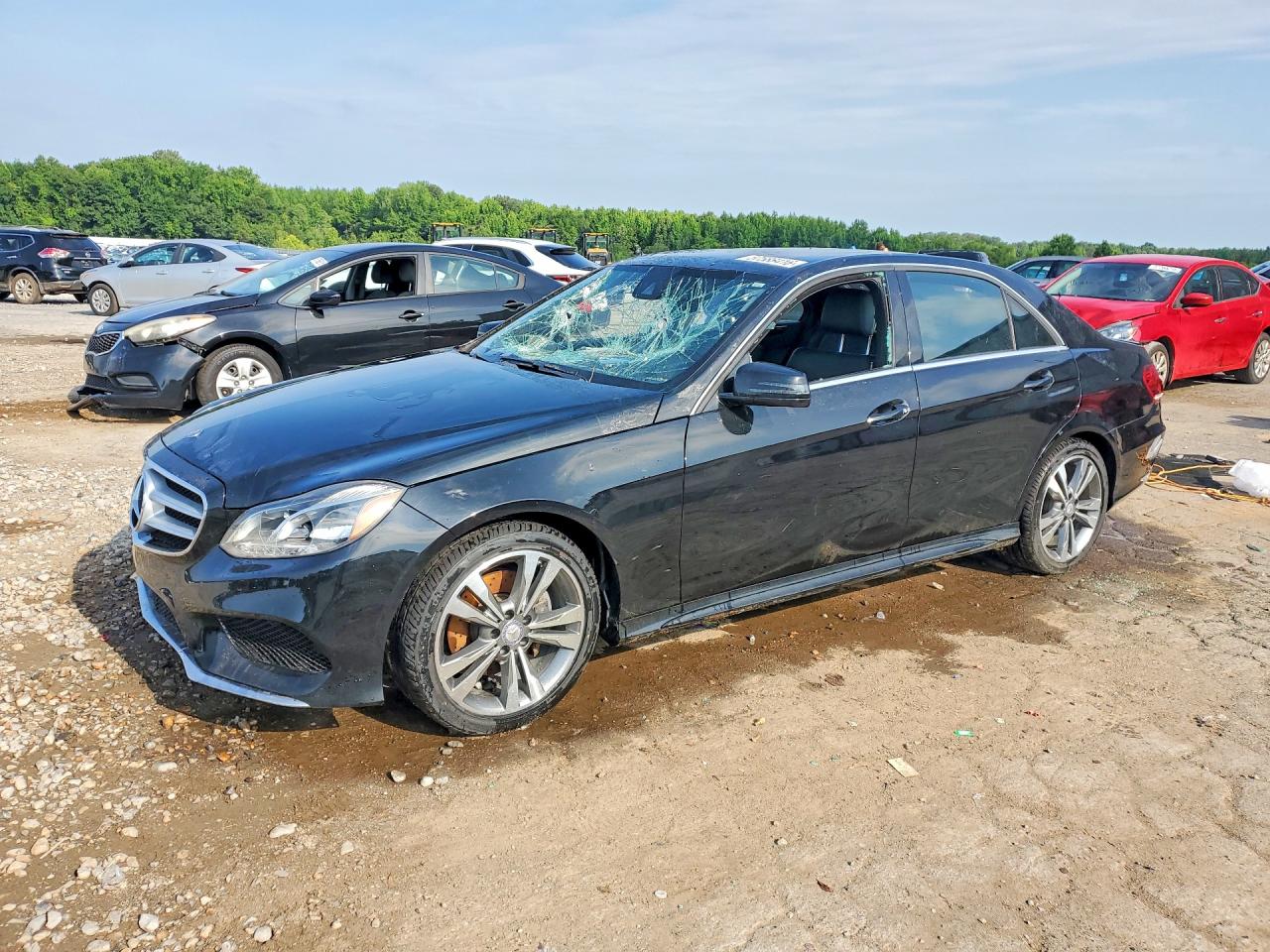 2016 Mercedes-Benz E 350 Sport, VIN WDDHF8JB9GB290081 — Vandalism