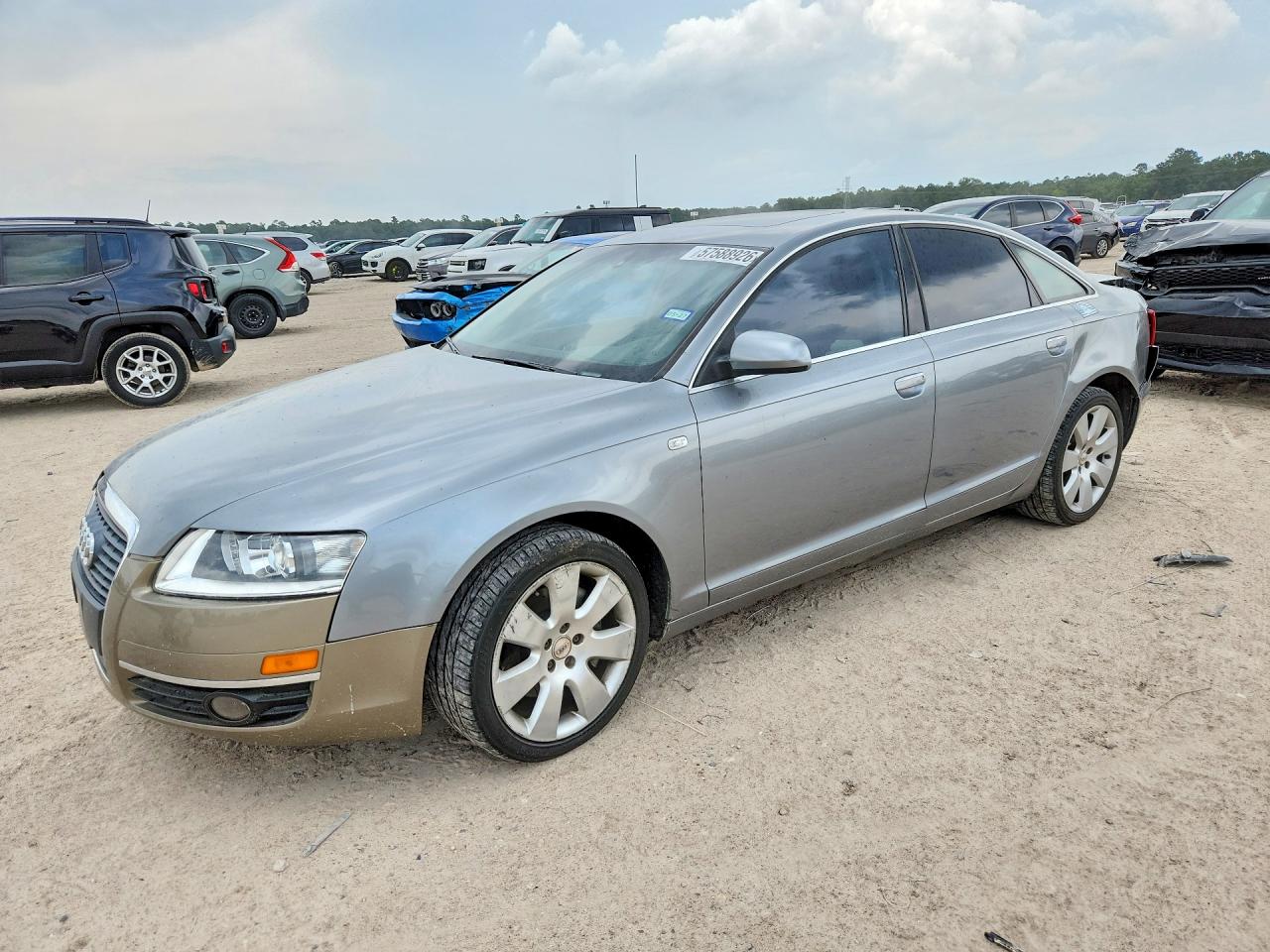 2007 Audi A6 3.2L, VIN WAUDH74F27N075732 — Rear end