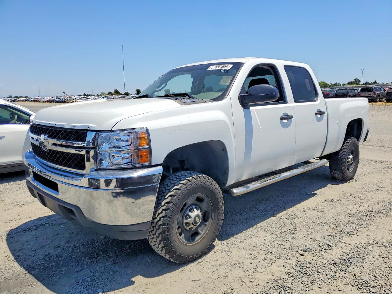 2013 Chevrolet Silverado 2500HD Work Truck, VIN 1GC1CVCGXDF210013 — Vandalism