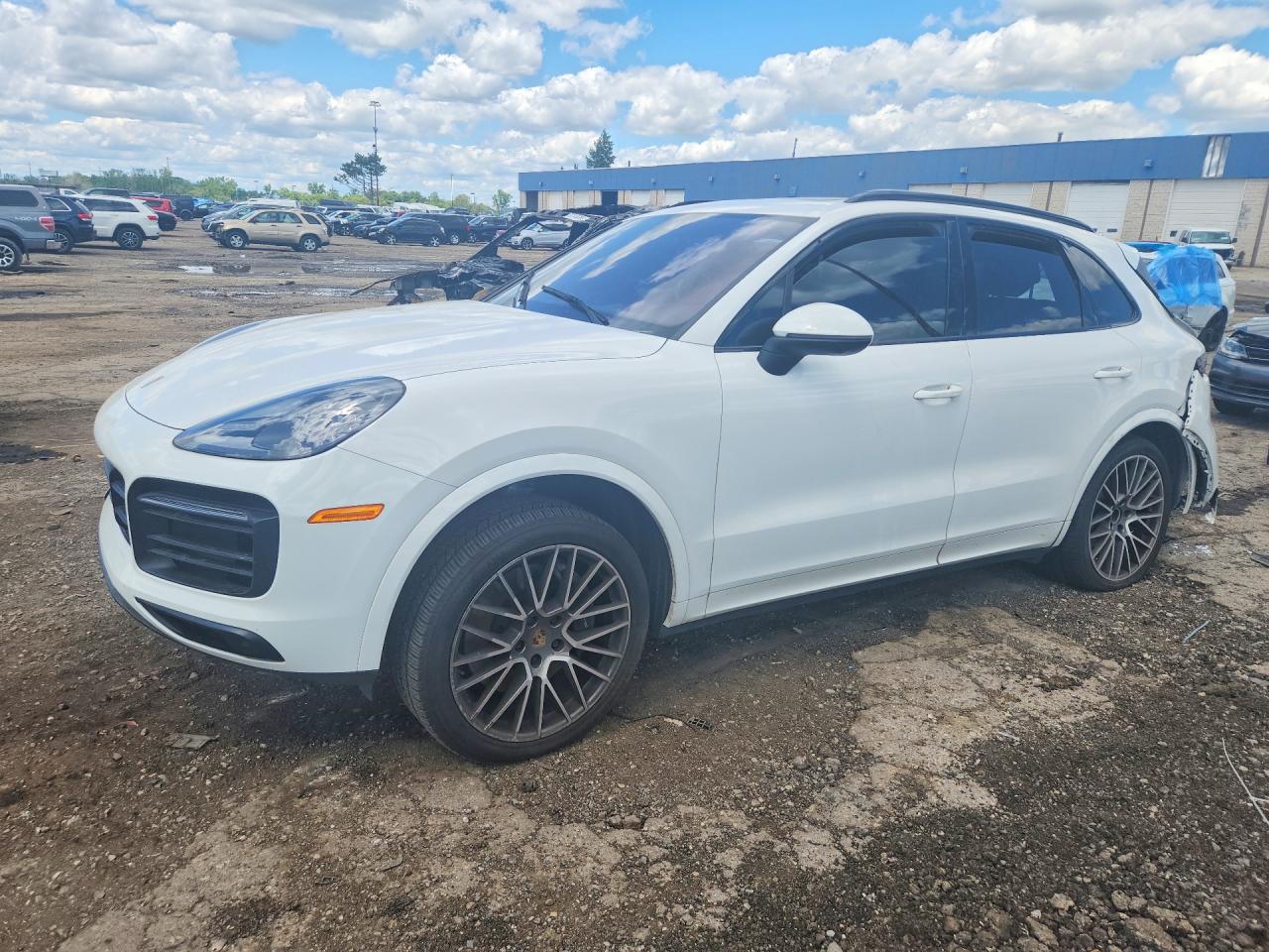 2023 Porsche Cayenne, VIN WP1AA2AY8PDA01979 — Rear end