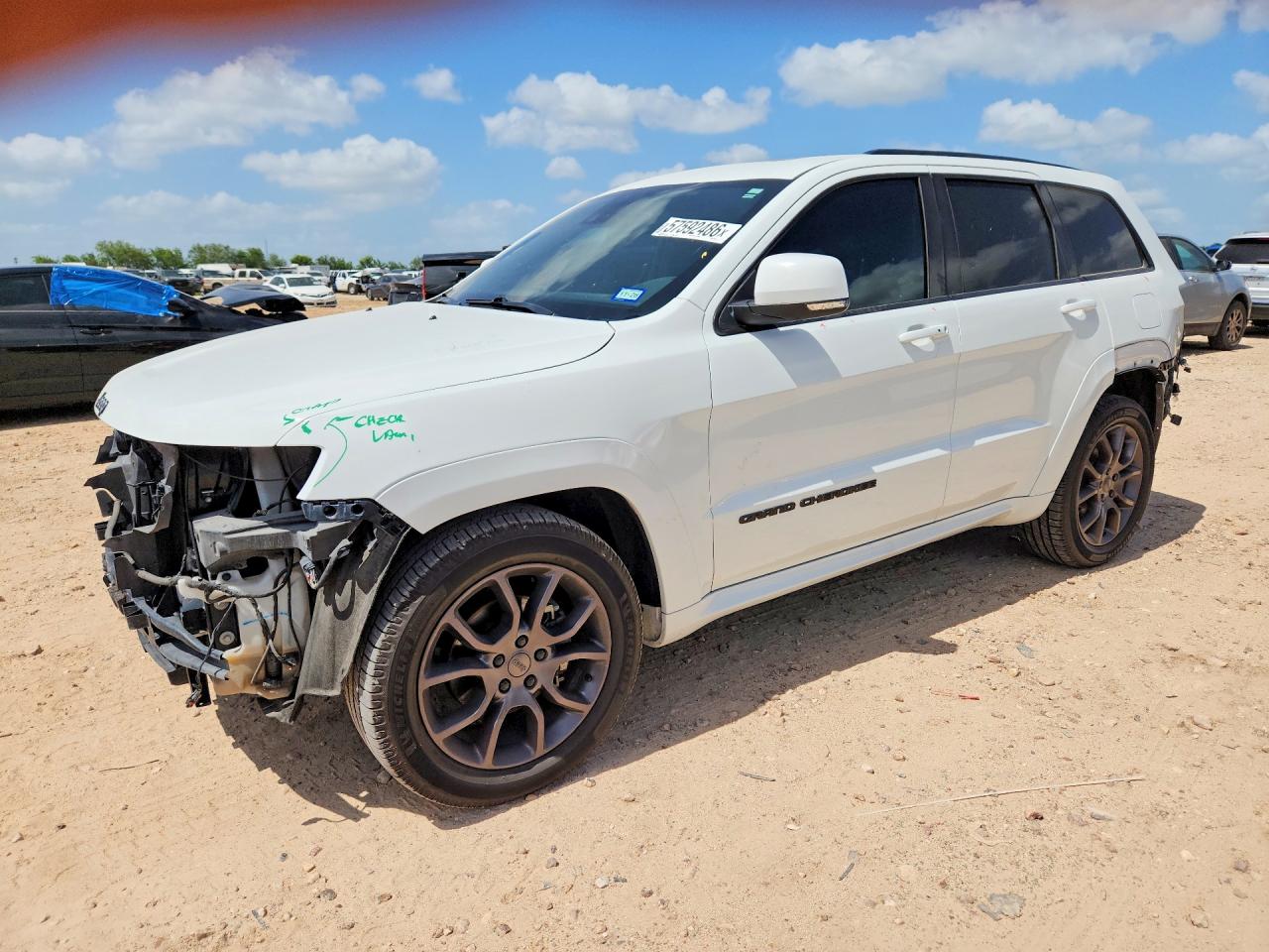 2020 Jeep Grand Cherokee High Altitude, VIN 1C4RJECGXLC257972 — Rear end