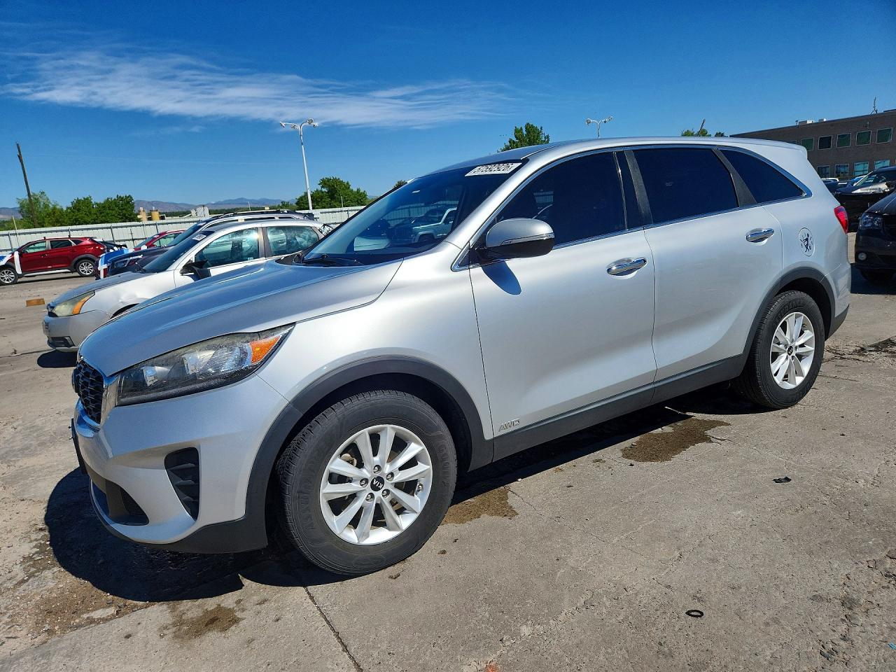 2019 Kia Sorento LX, VIN 5XYPGDA52KG505644 — Hail
