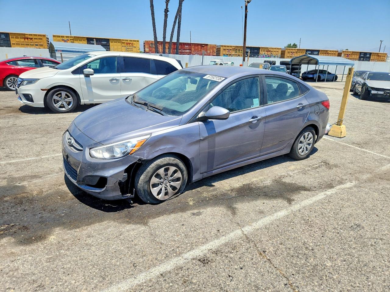 2017 Hyundai Accent SE, VIN KMHCT4AE0HU297843 — Перед