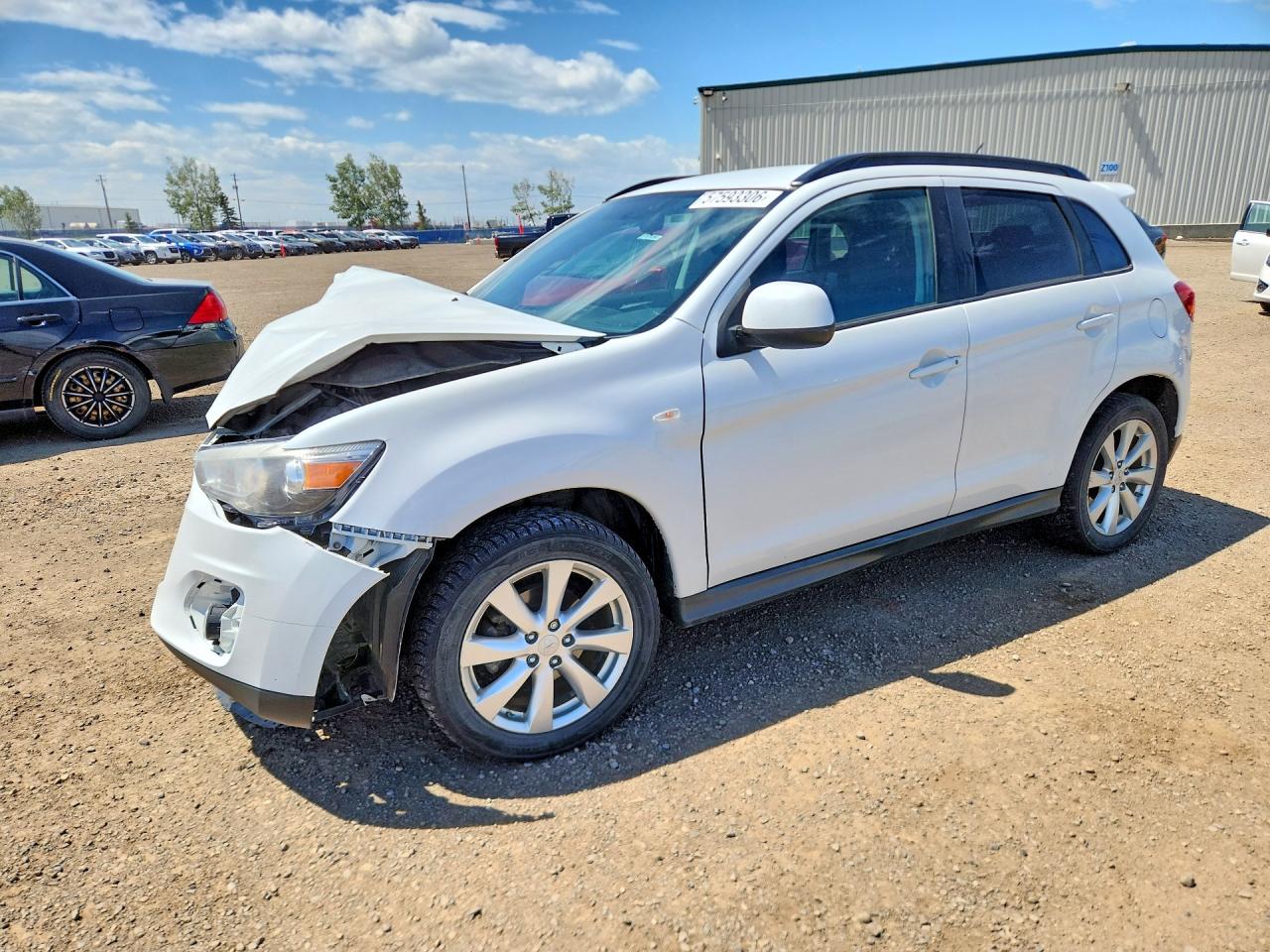 2015 Mitsubishi Outlander Sport SE, VIN 4A4AJ4AU3FE602132 — Front end