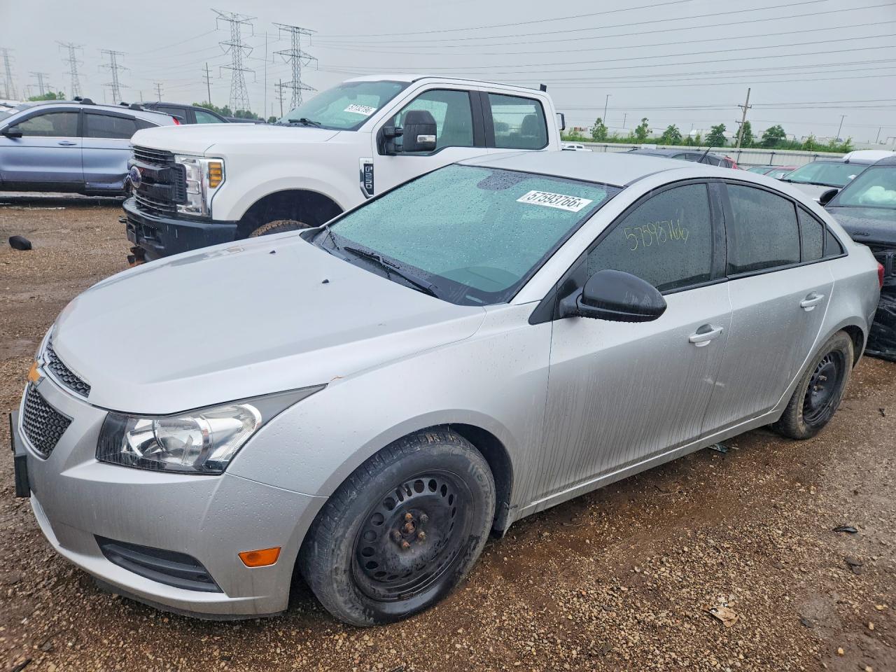 2014 Chevrolet Cruze LS, VIN 1G1PA5SH5E7325584 — Roof