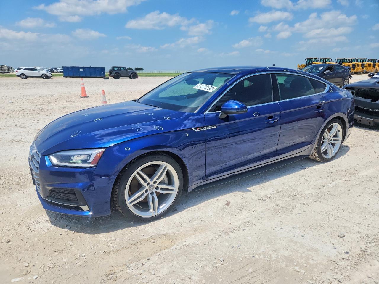 2018 Audi A5 Sportback Premium Plus, VIN WAUENCF58JA117216 — Hail