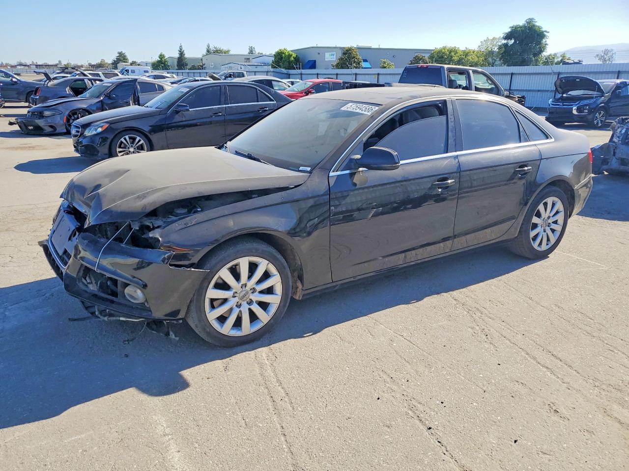 2010 Audi A4 Premium Plus, VIN WAUEFAFL0AN053309 — Front end