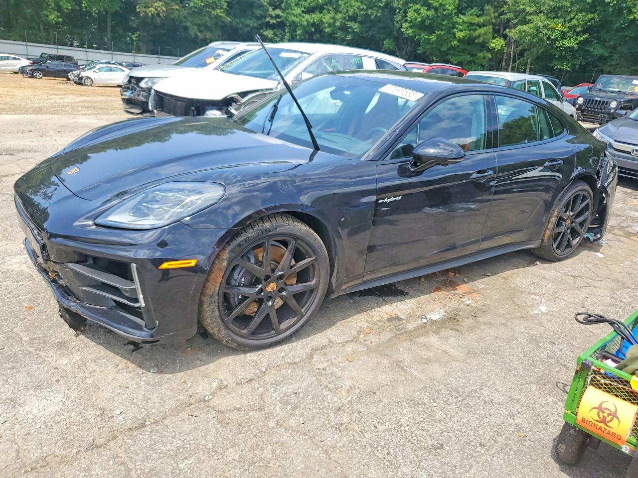 2025 Porsche Panamera 4 E-Hybrid, VIN WP0AE2YA3SL046034 — Rear end