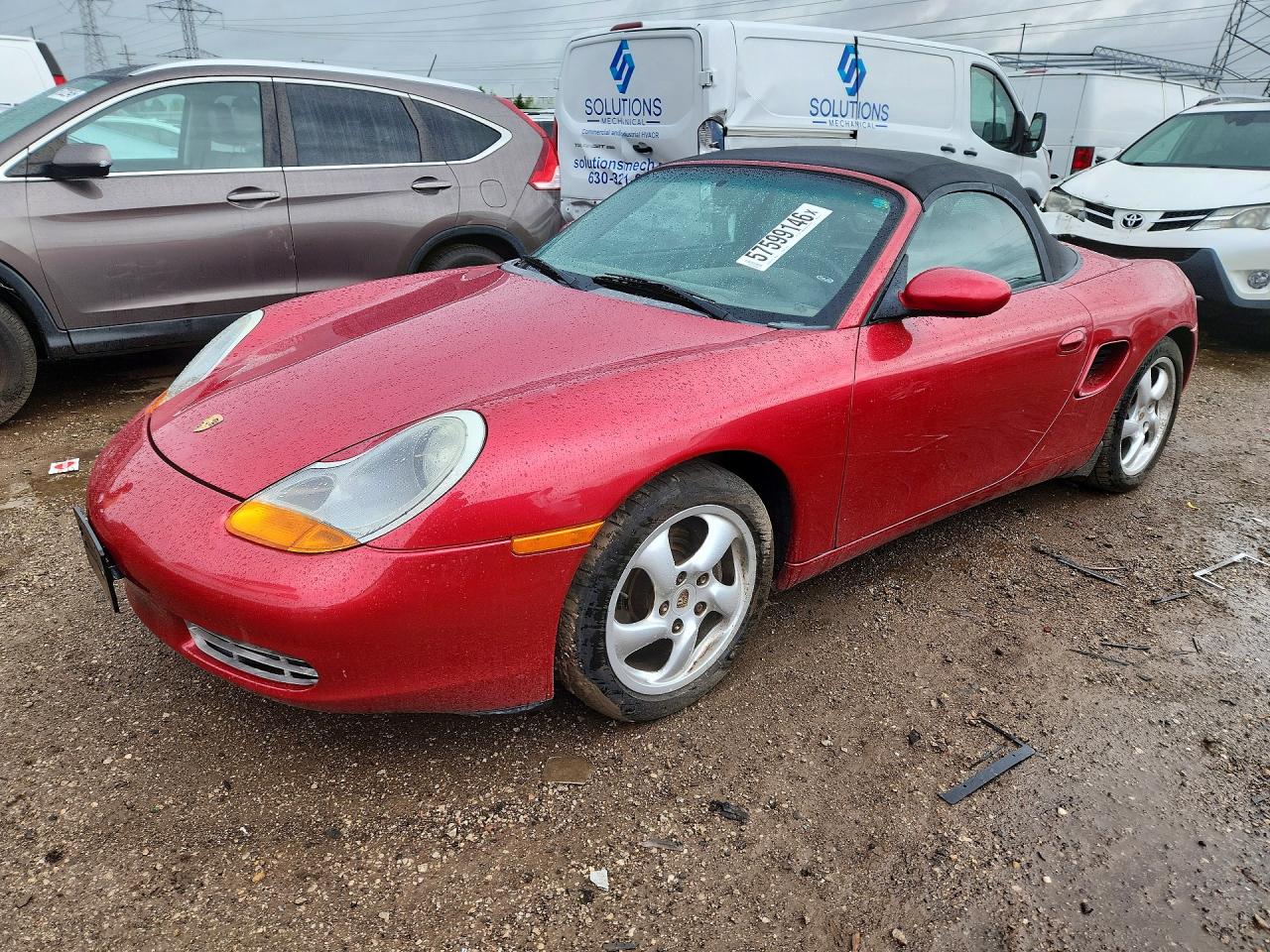 2001 Porsche Boxster, VIN WP0CA29871U621728 — Мелкие вмятины и царапины