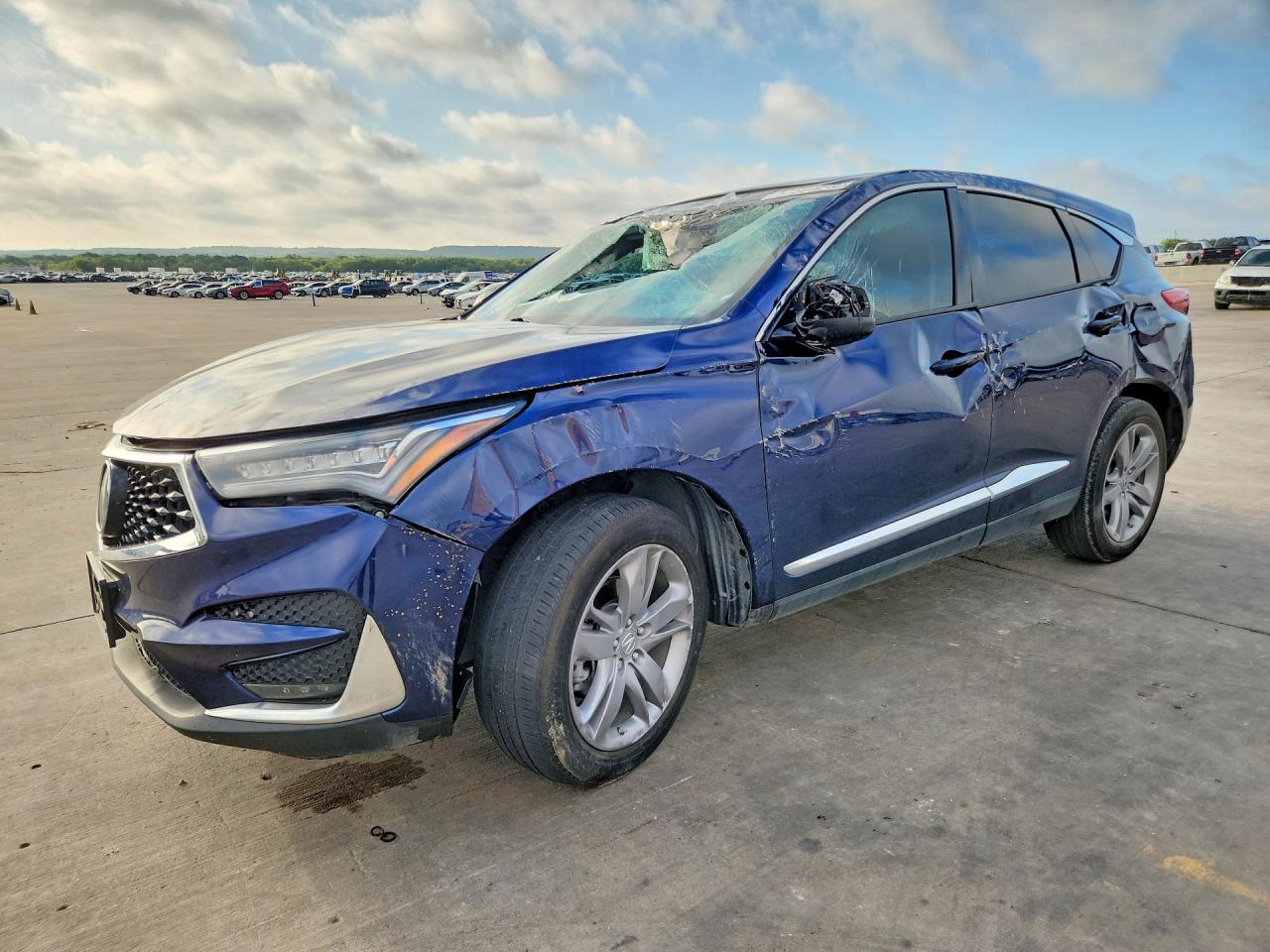 2020 Acura RDX Advance, VIN 5J8TC1H78LL013241 — Rollover