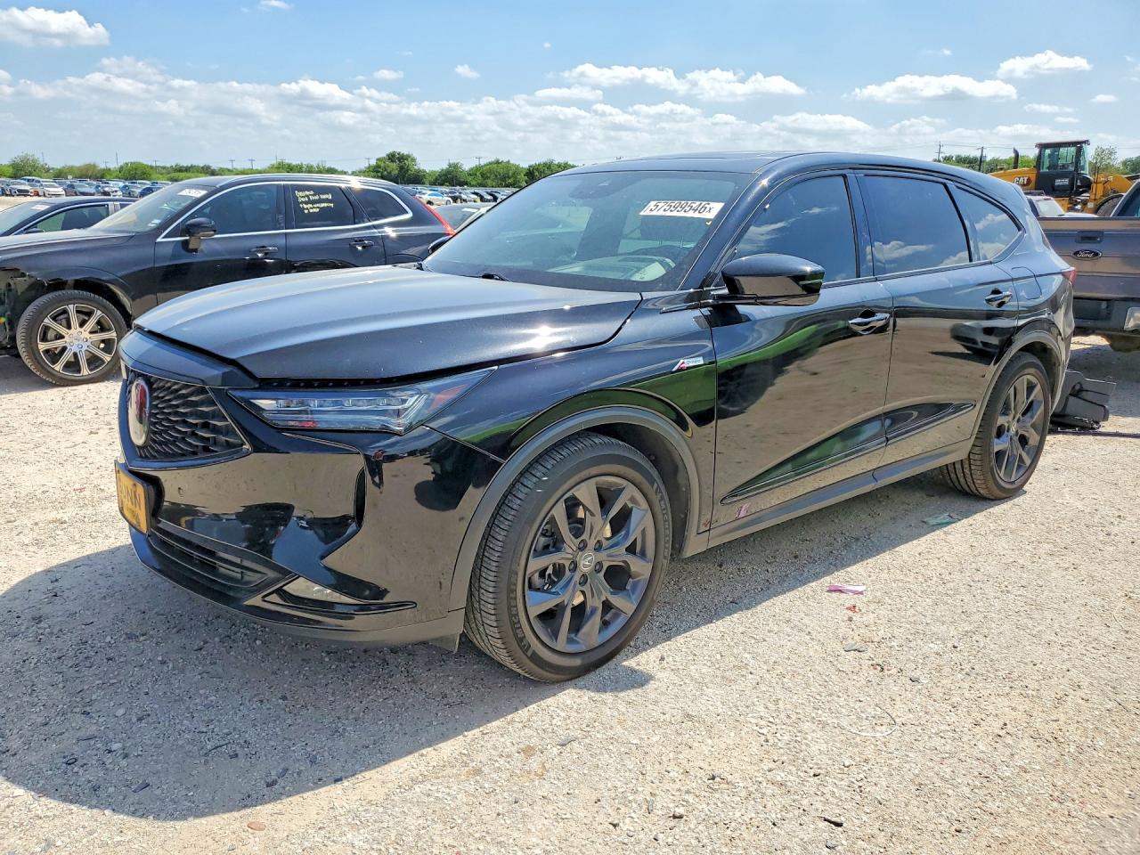 2023 Acura MDX w/A-Spec Package, VIN 5J8YE1H07PL034610 — Water / flood